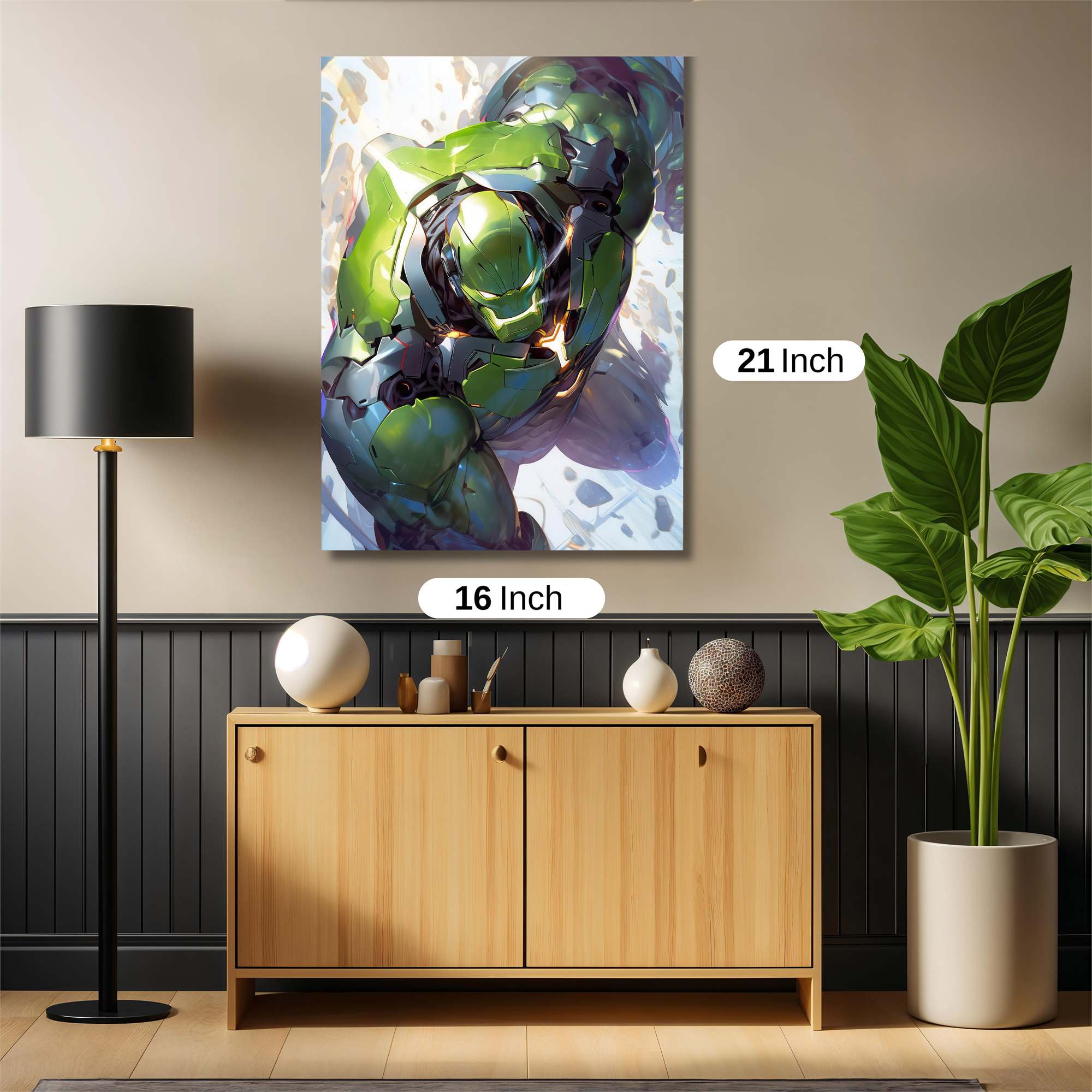 Hulk Bravado Safe Wall Magnetic / M