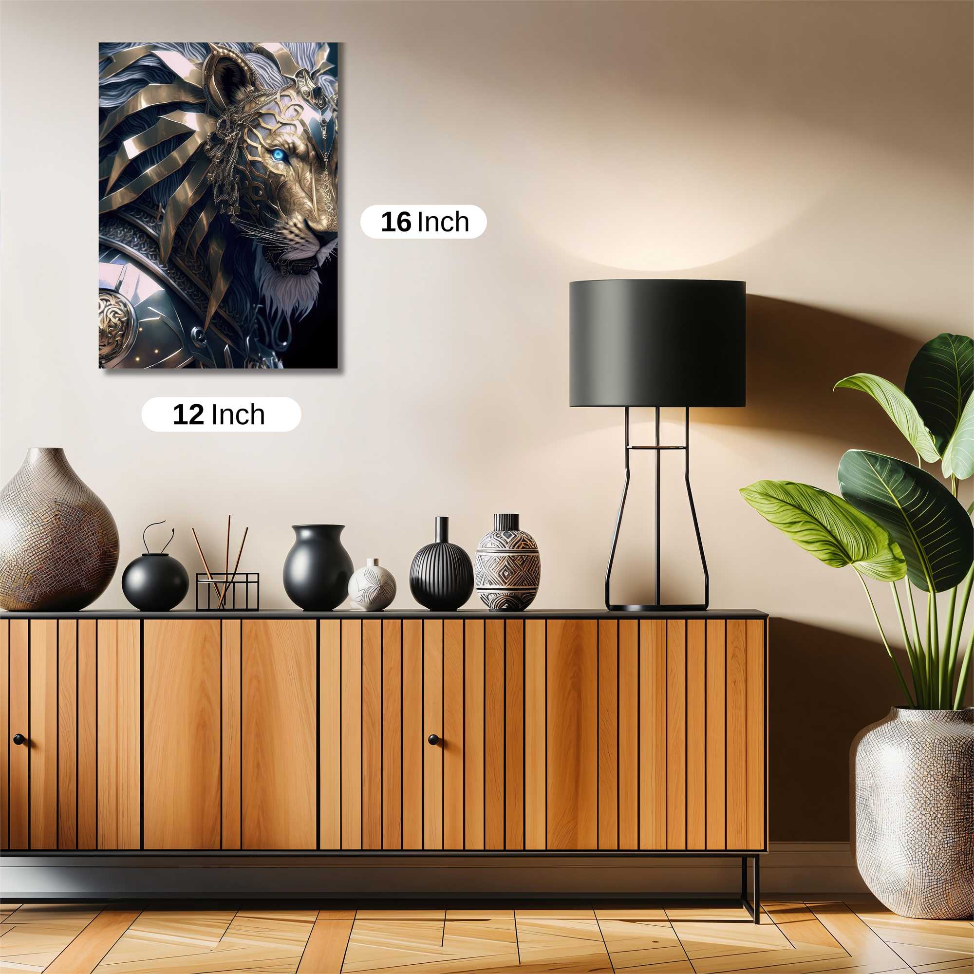 Majestic Roar Safe Wall Magnetic / M