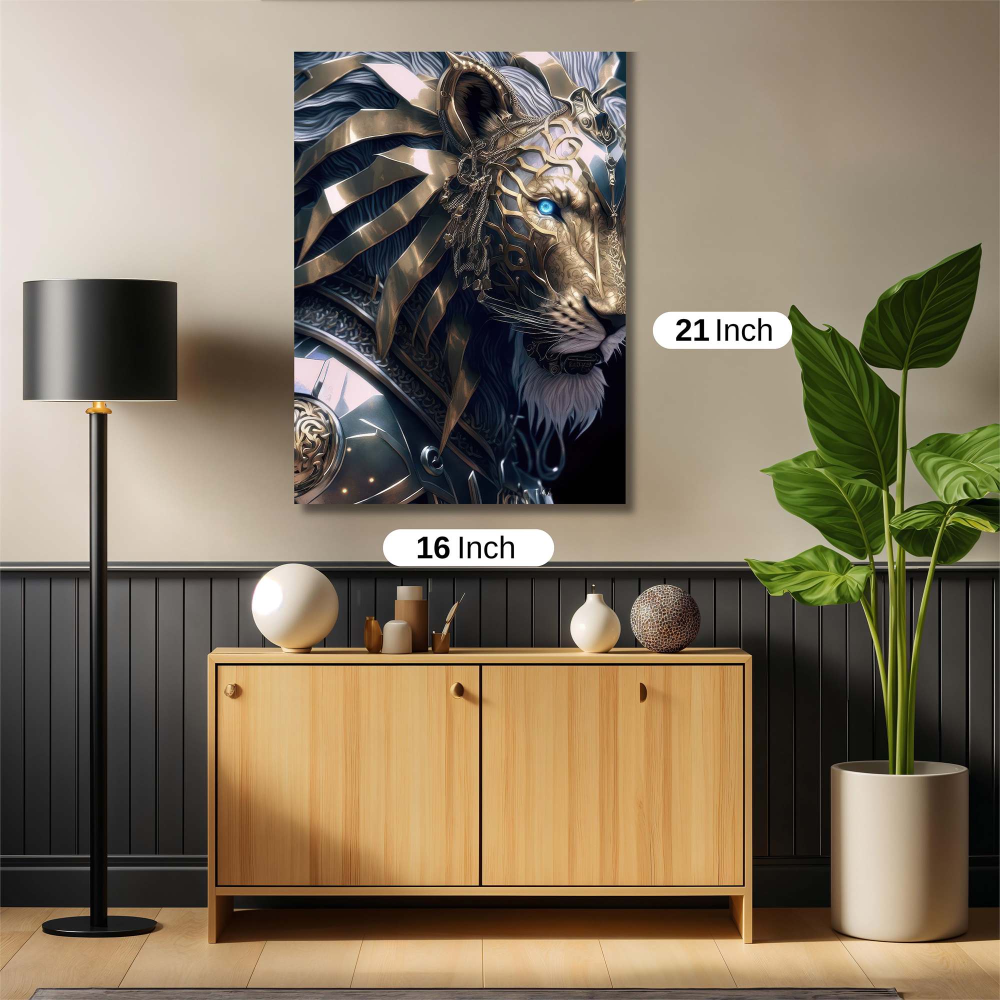 Majestic Roar Safe Wall Magnetic / M