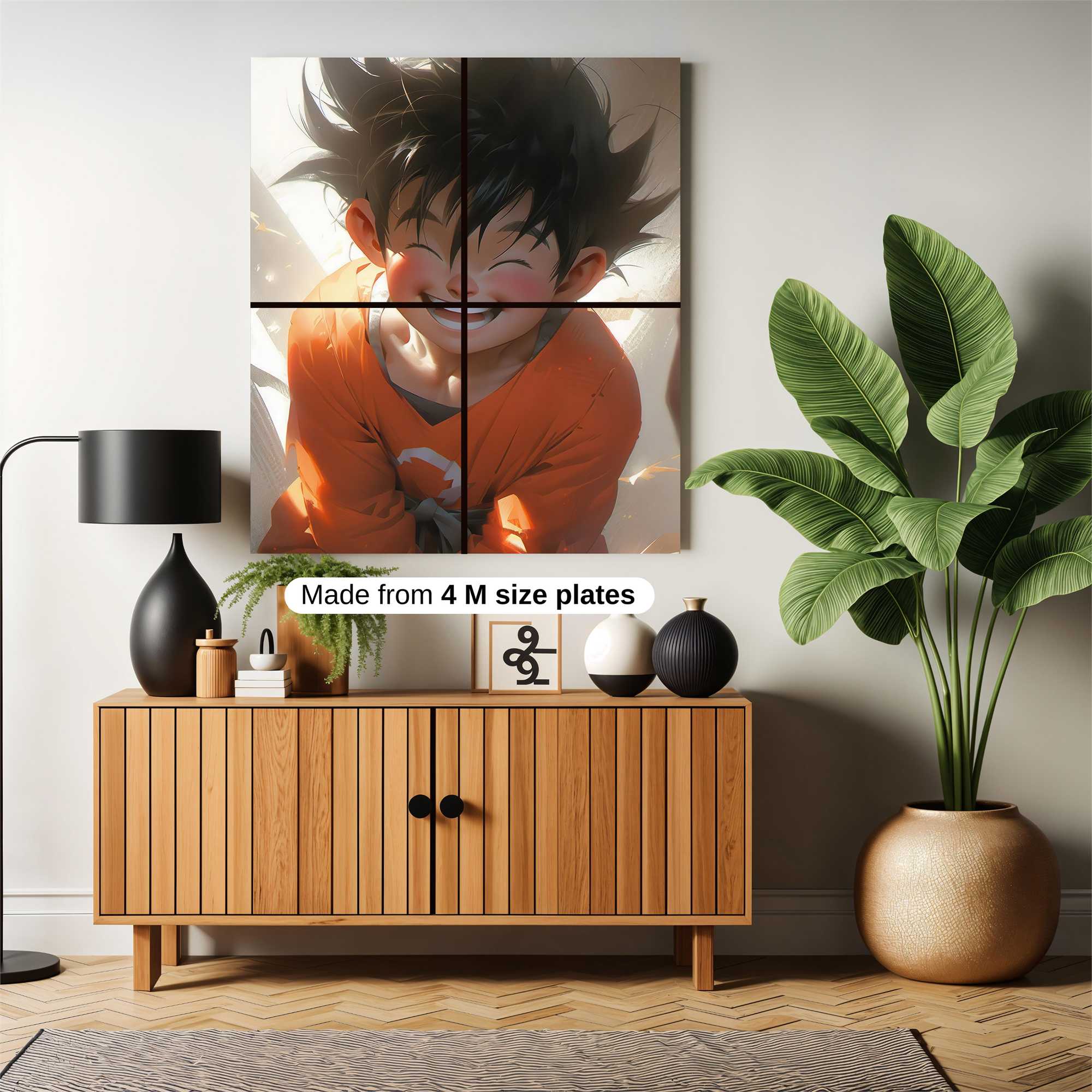 Goku Brightness Safe Wall Magnetic / M