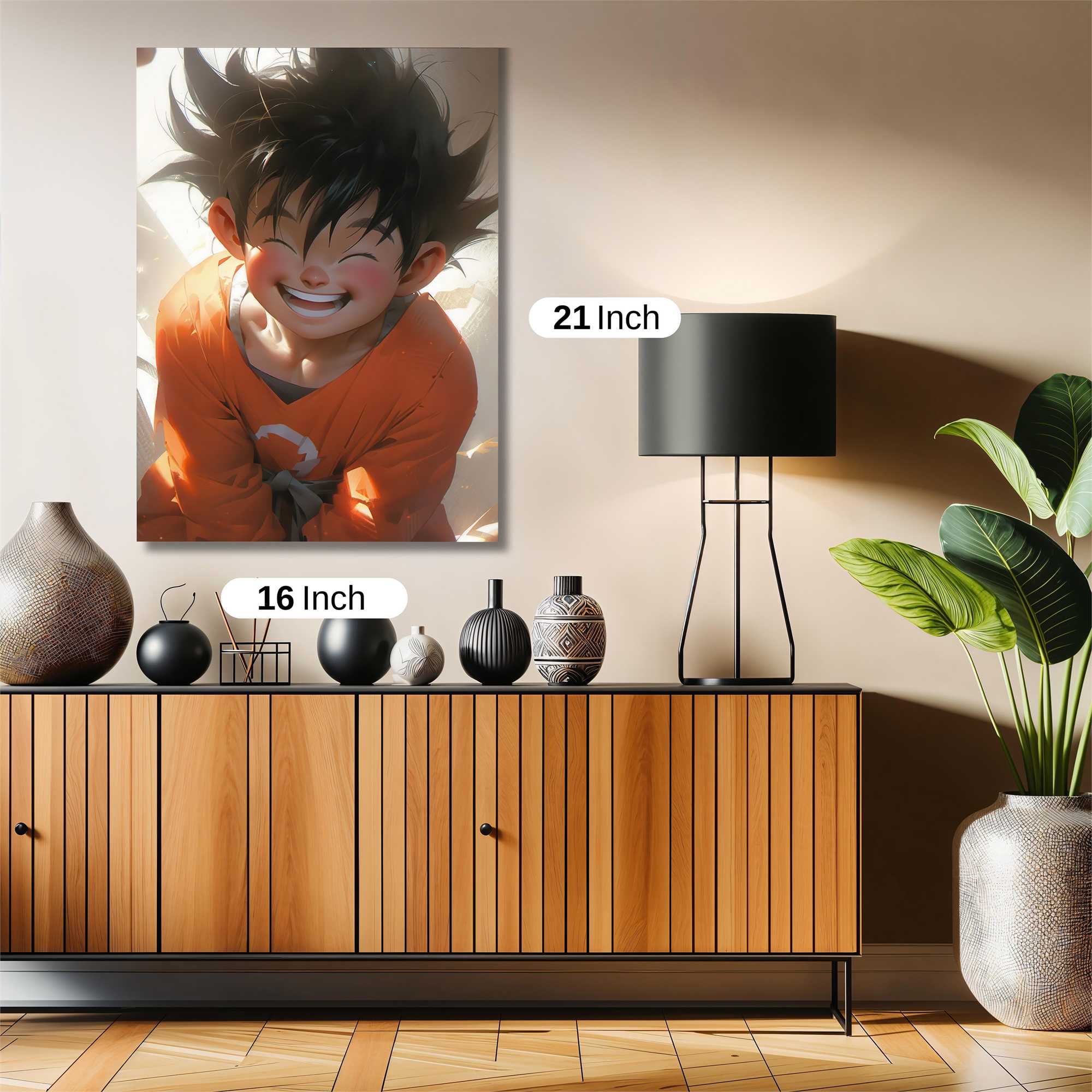 Goku Brightness Safe Wall Magnetic / M