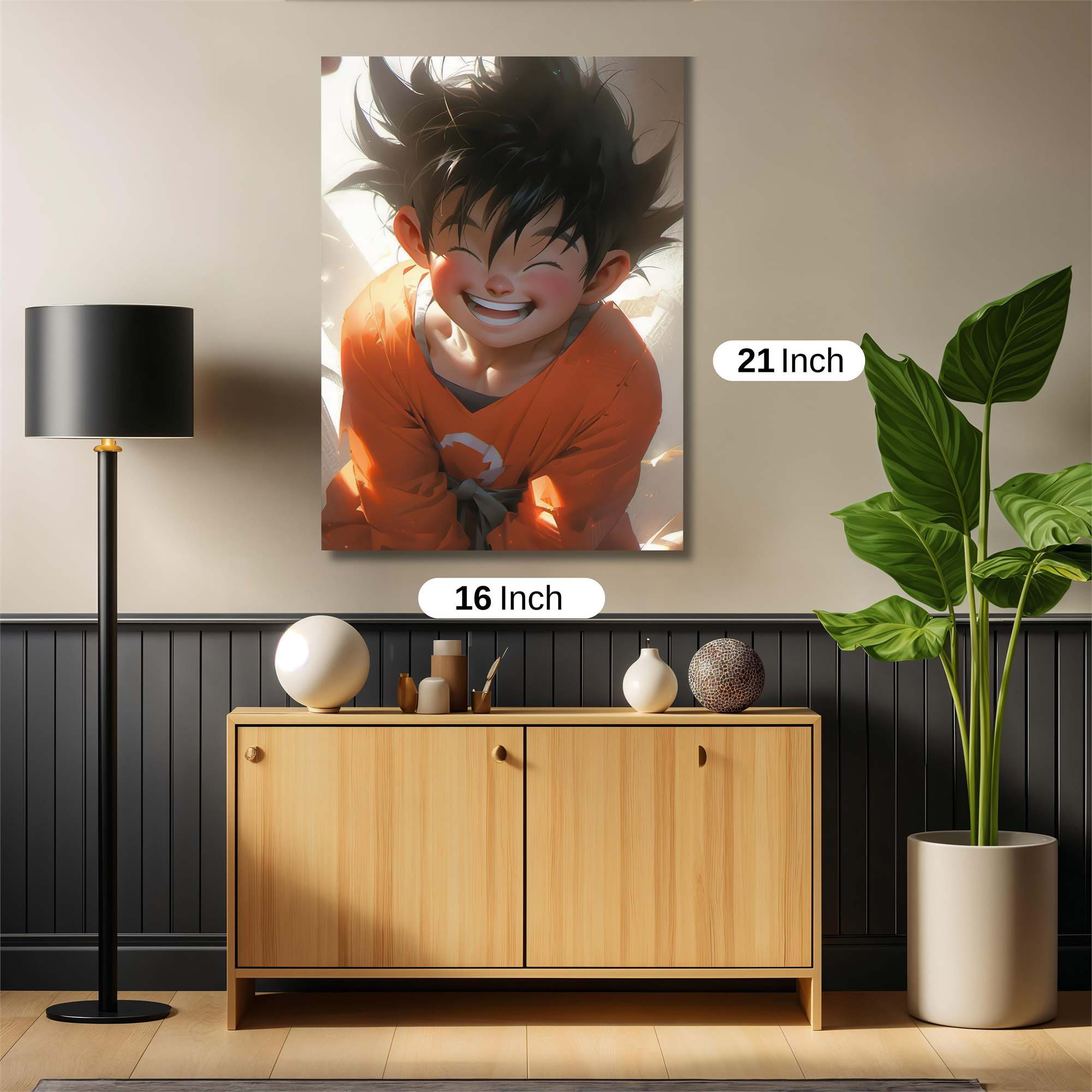 Goku Brightness Safe Wall Magnetic / M