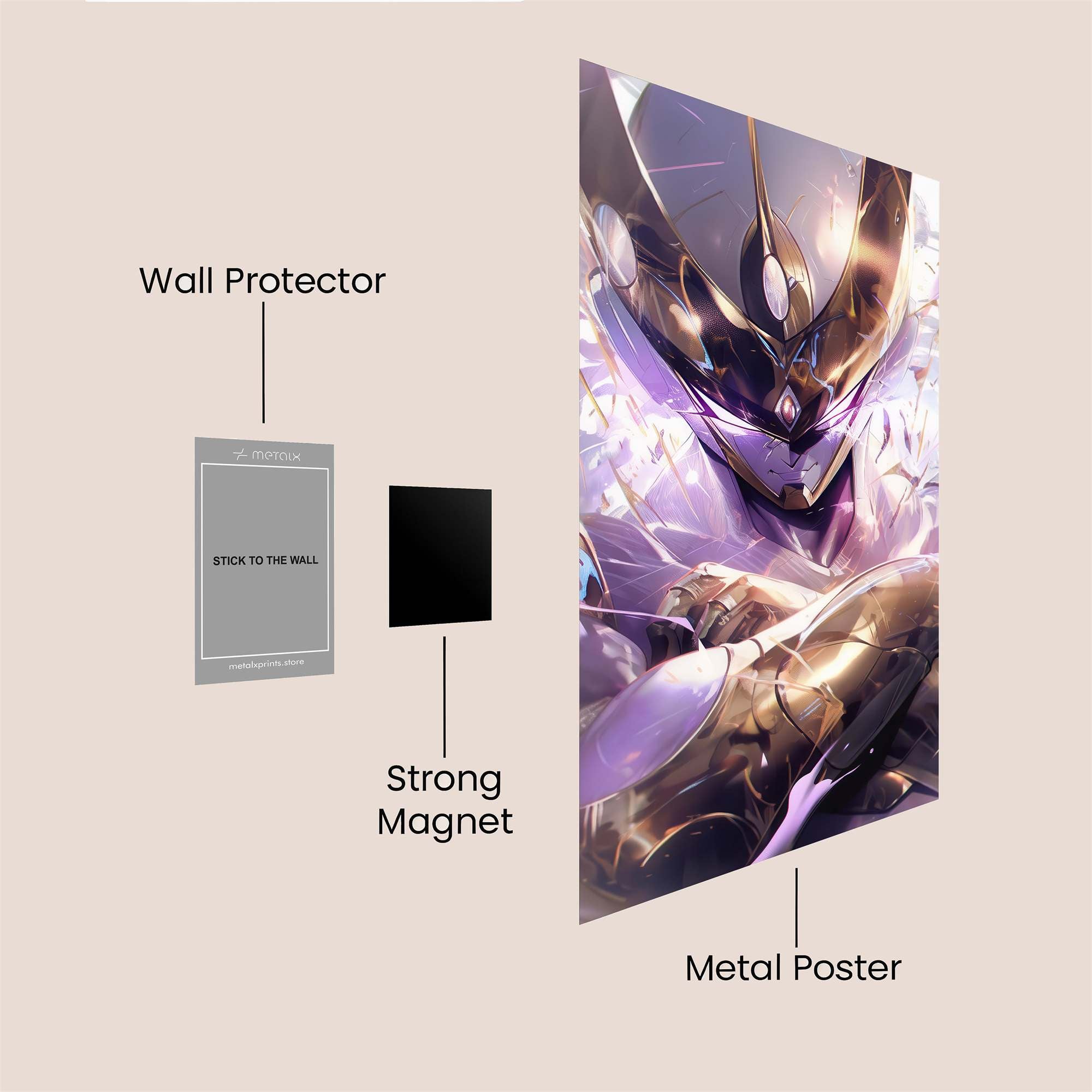 Mystic Eruption Safe Wall Magnetic / M