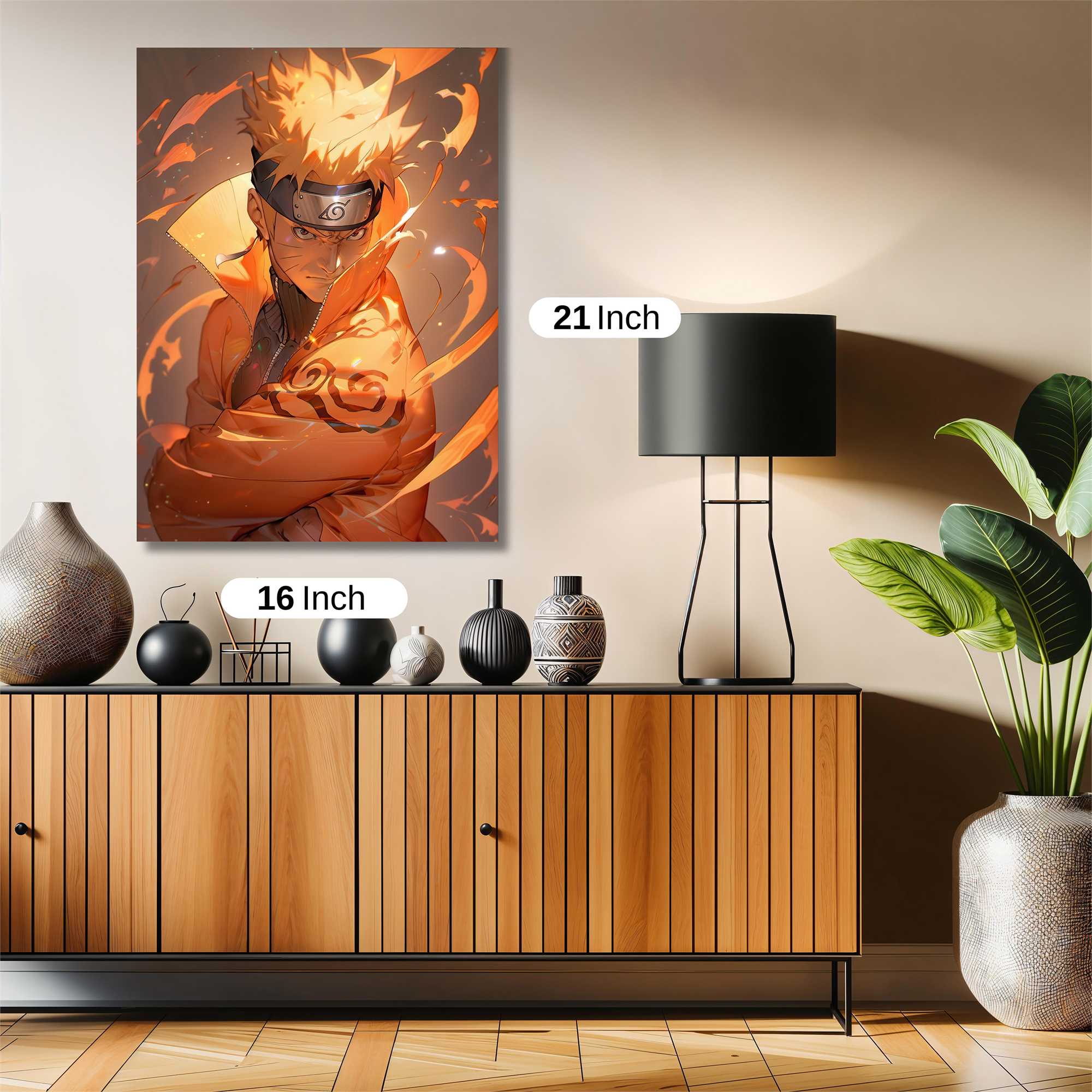 Naruto Blazewind Safe Wall Magnetic / M