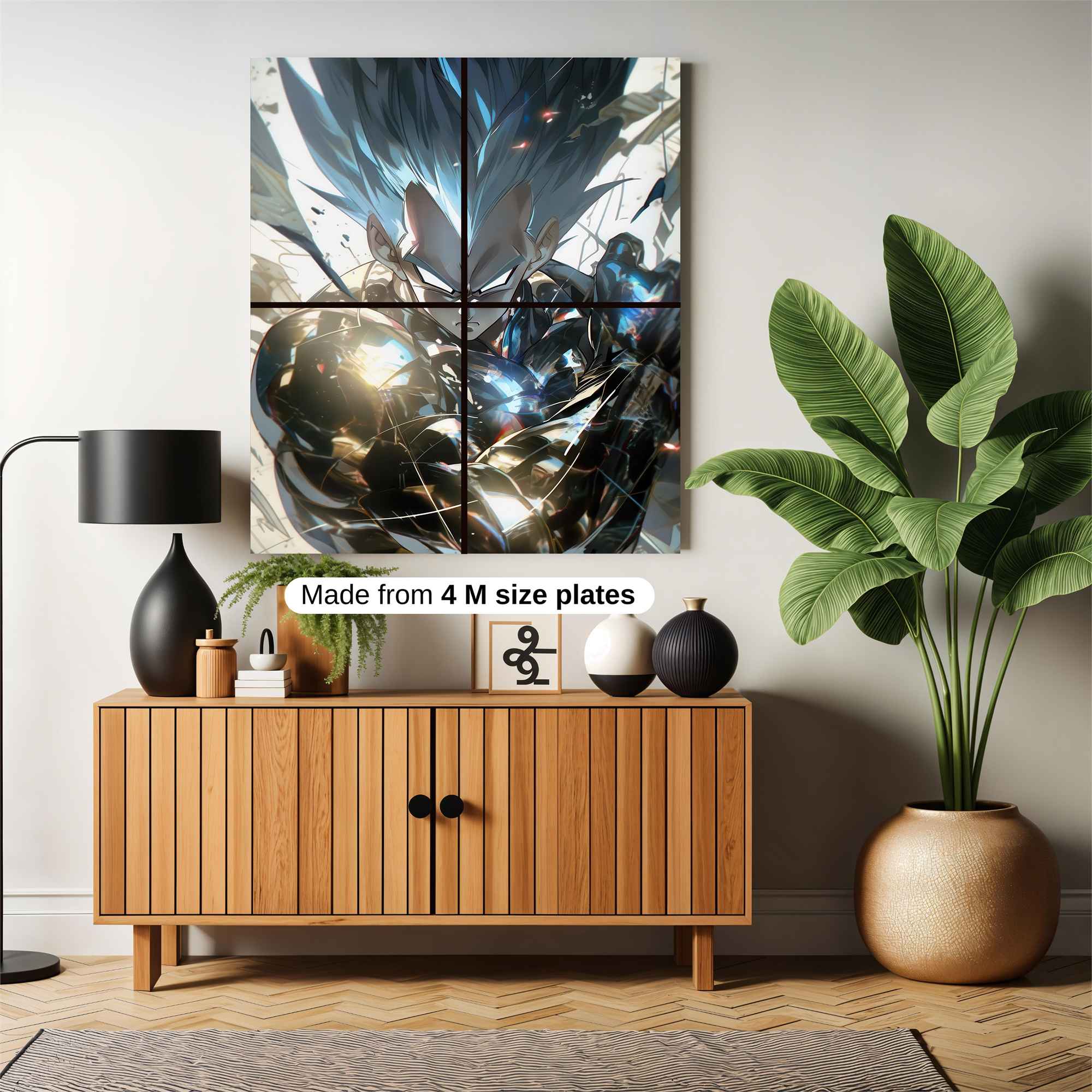 Vegeta Ascendance Safe Wall Magnetic / M