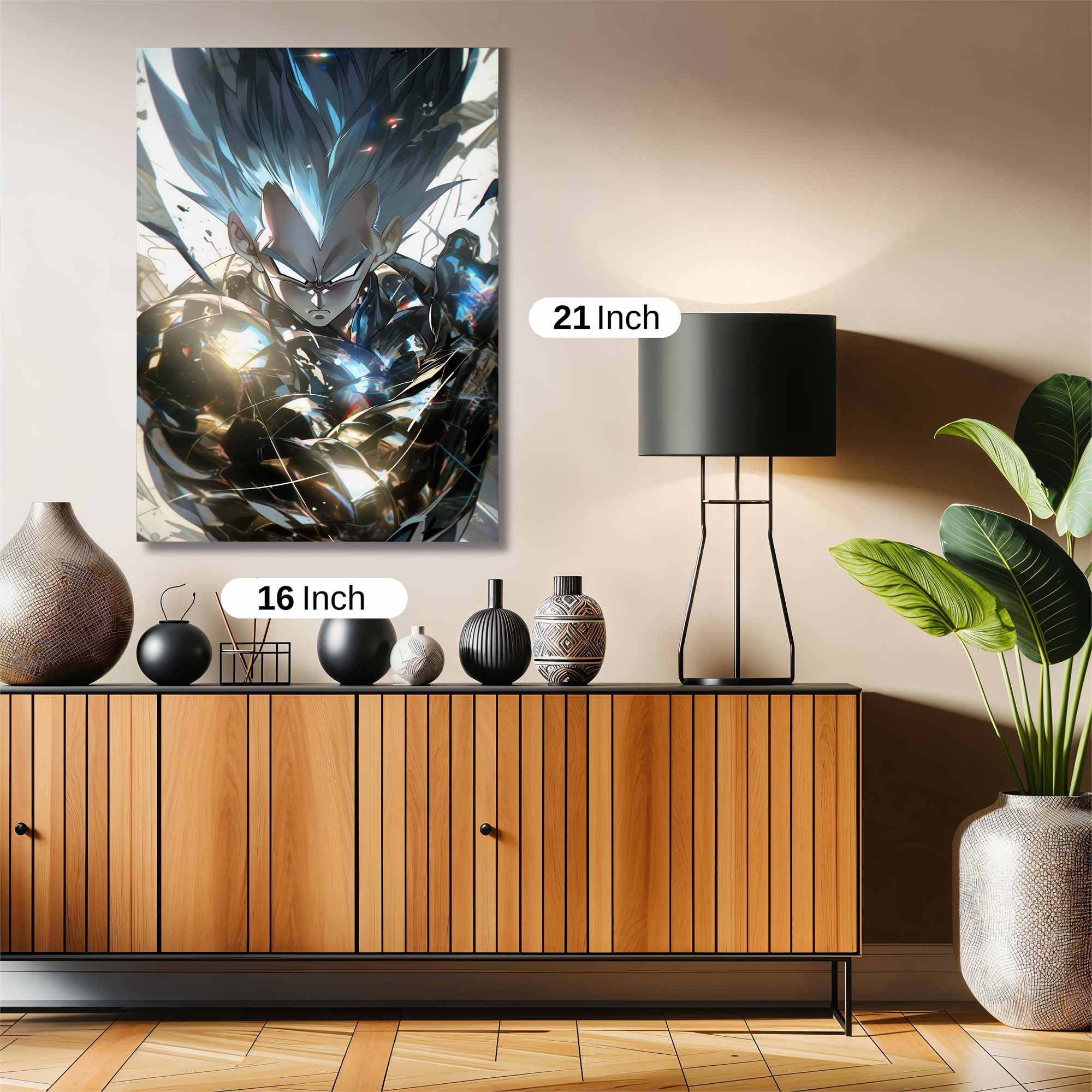 Vegeta Ascendance Safe Wall Magnetic / M