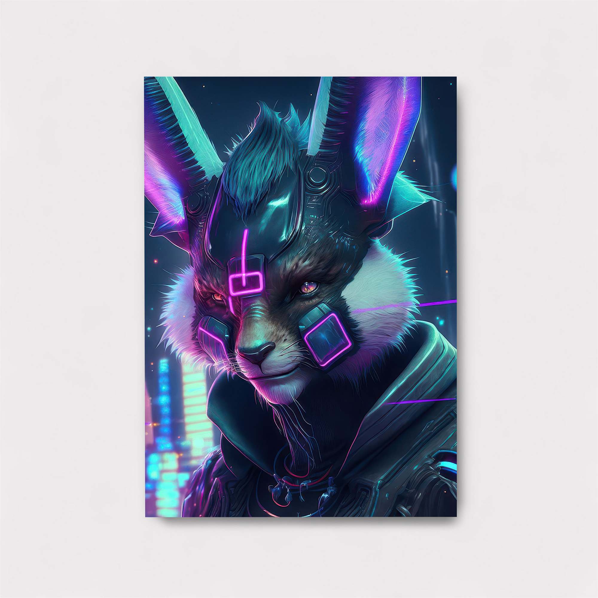 Neon Vibe Safe Wall Magnetic / M