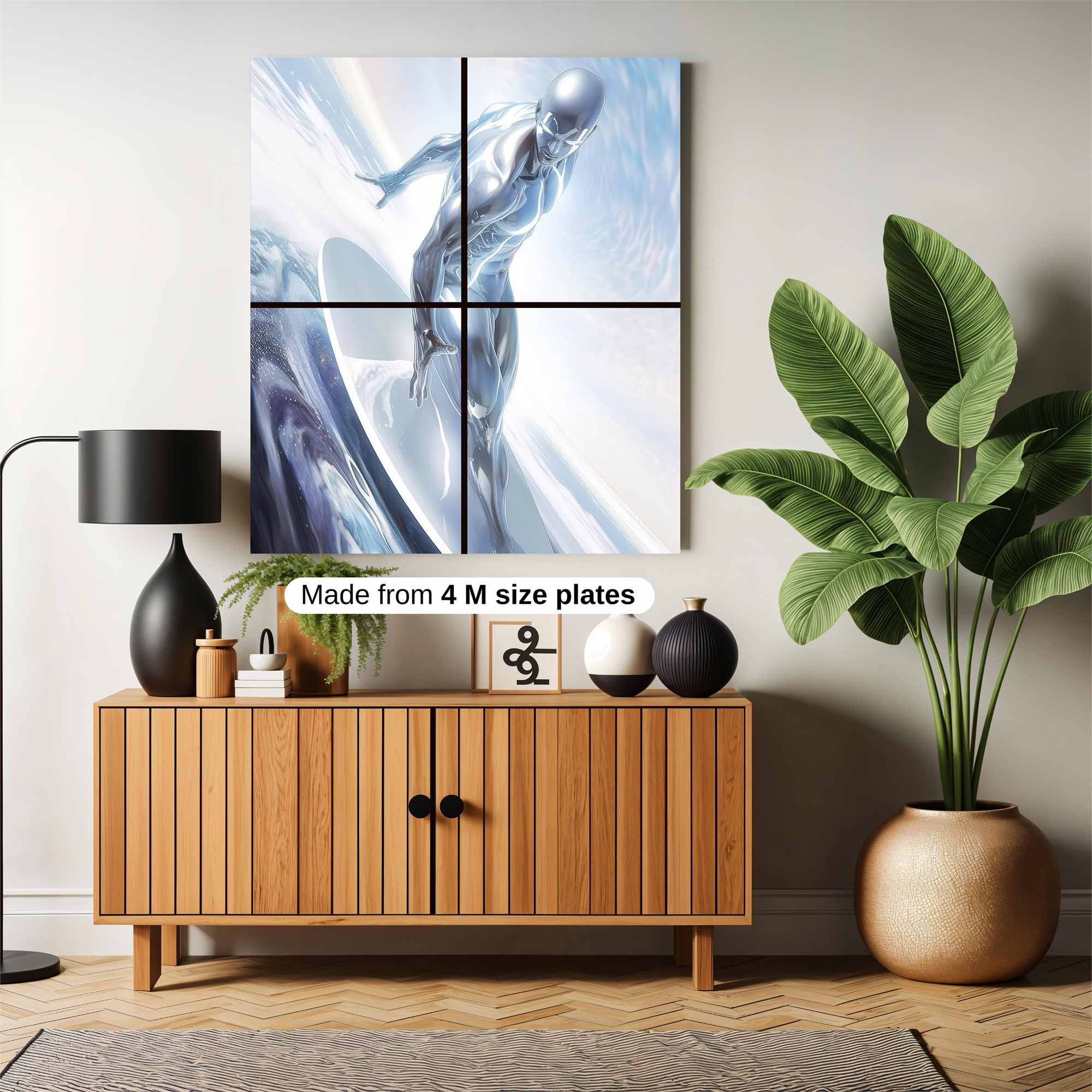 Surfer Celestial Safe Wall Magnetic / M