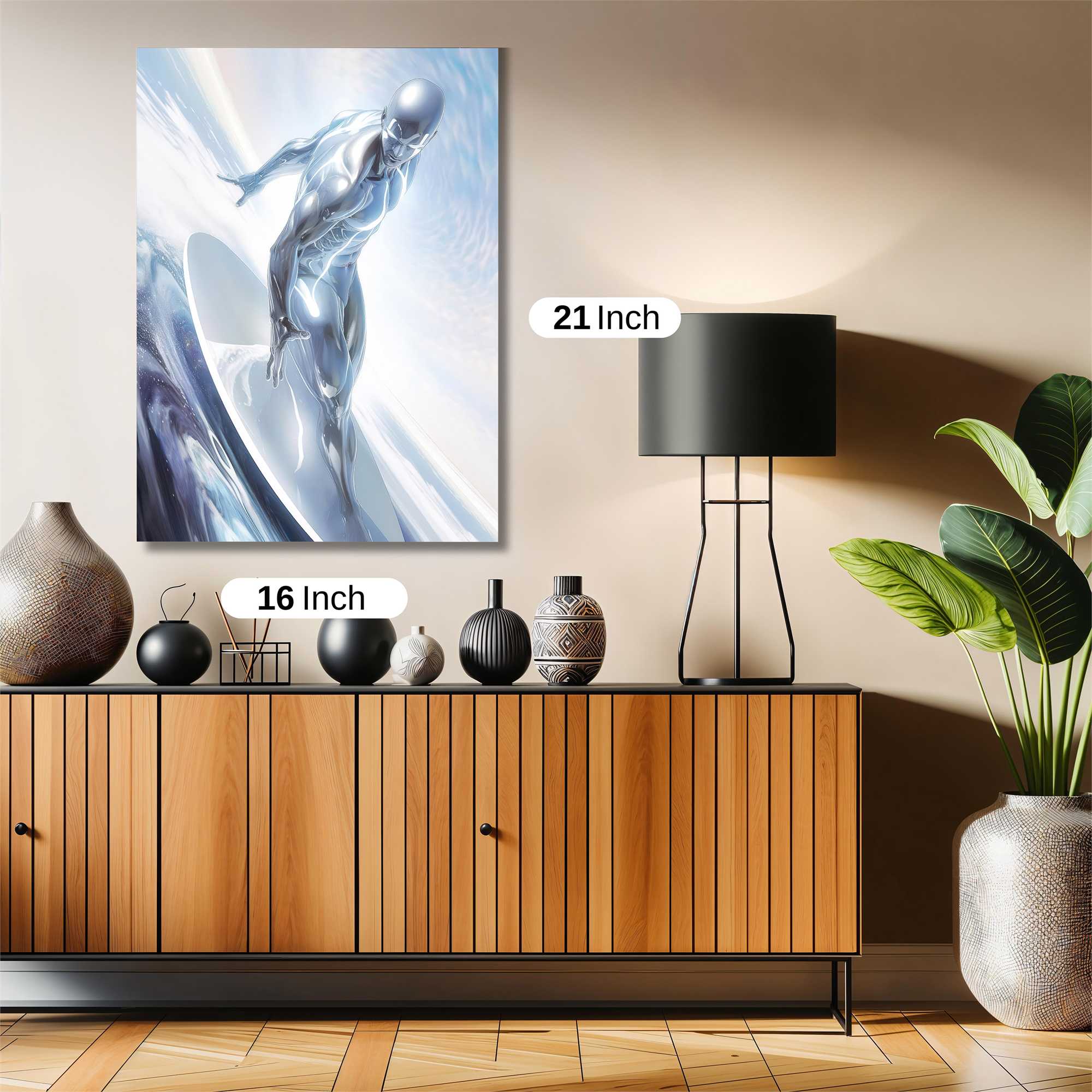 Surfer Celestial Safe Wall Magnetic / M