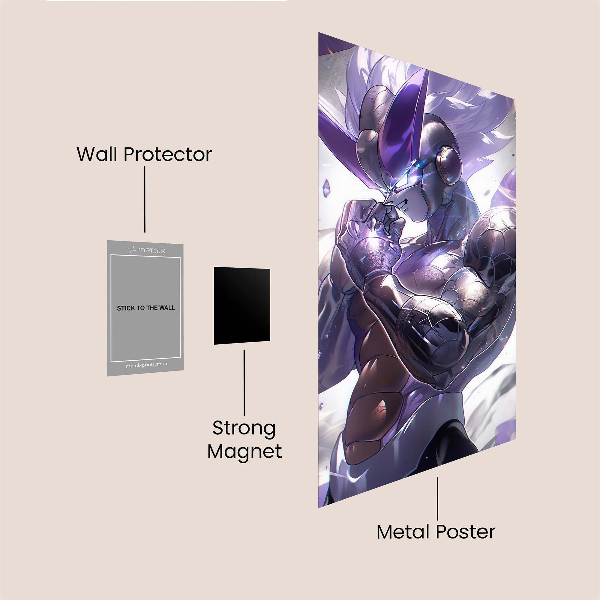 Frosty Resolve Safe Wall Magnetic / M