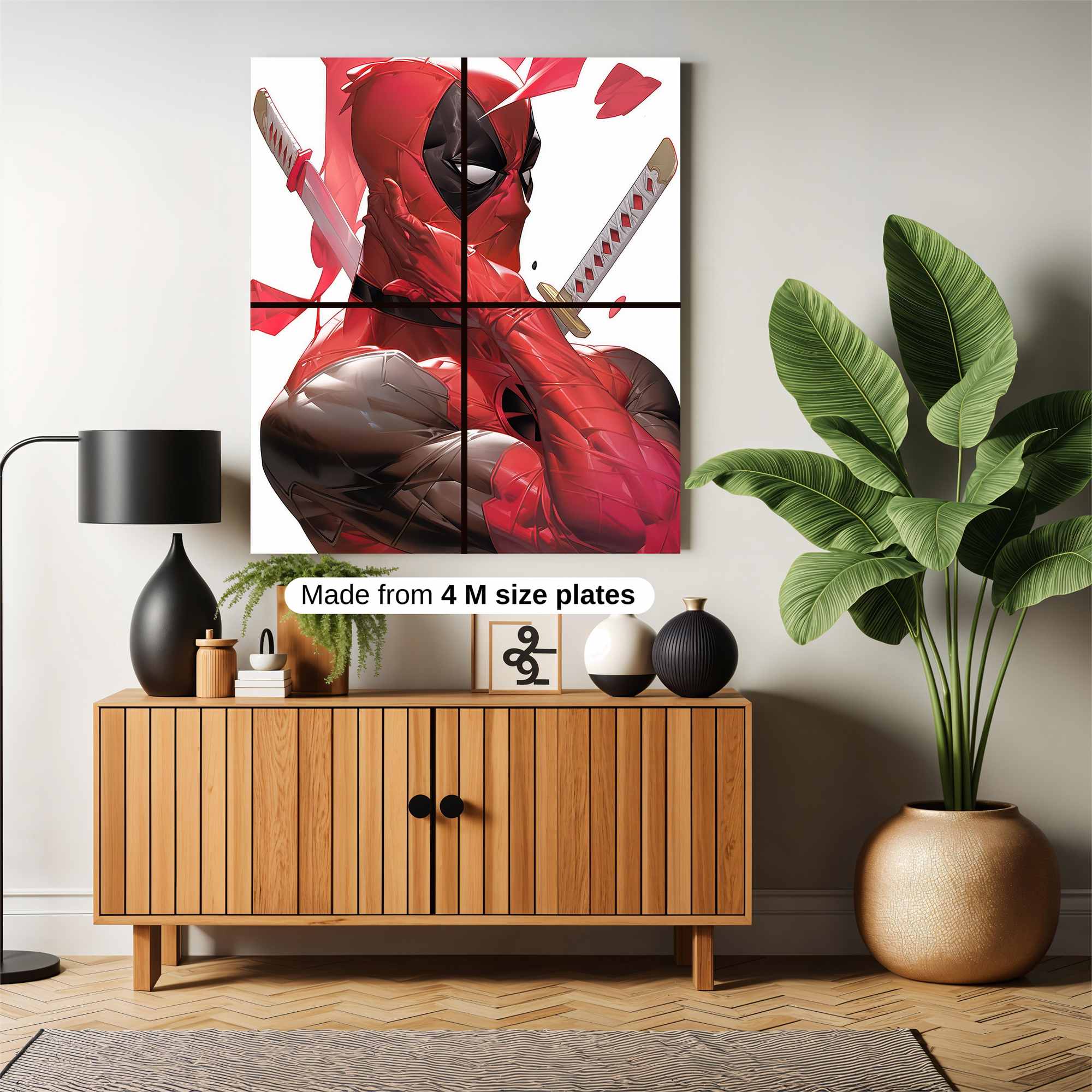 Deadpool Frenzy Safe Wall Magnetic / M