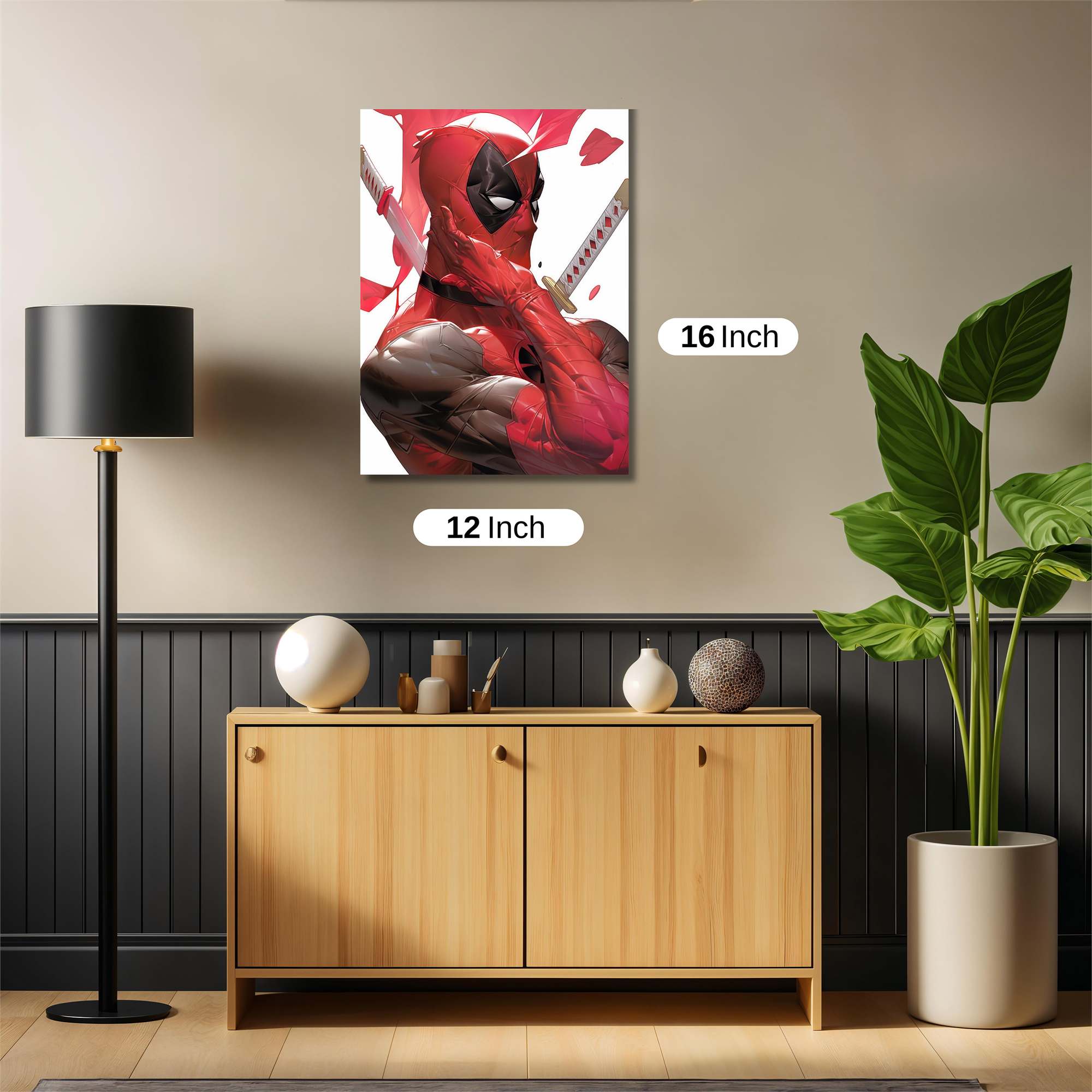 Deadpool Frenzy Safe Wall Magnetic / M