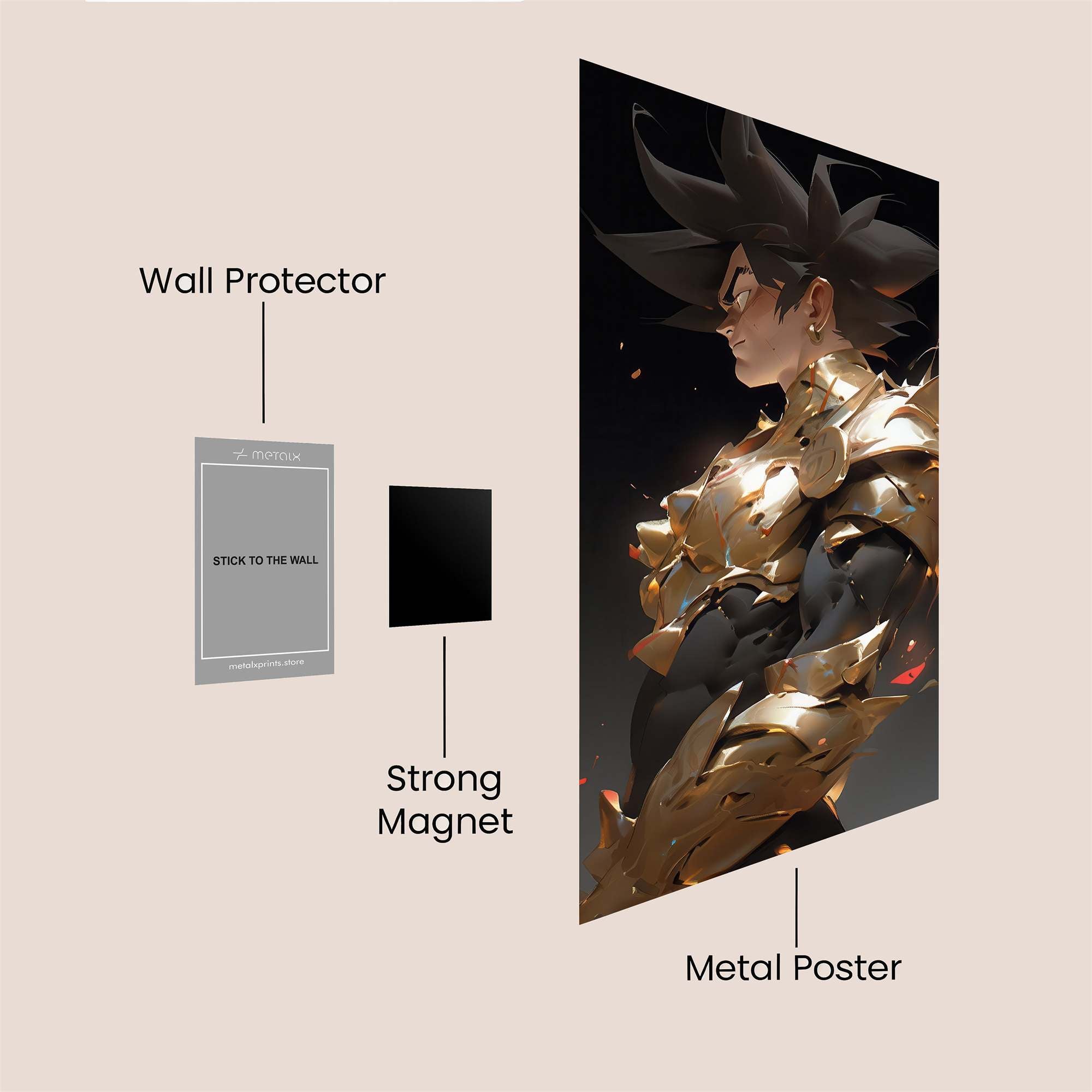 Armored Majesty Safe Wall Magnetic / M