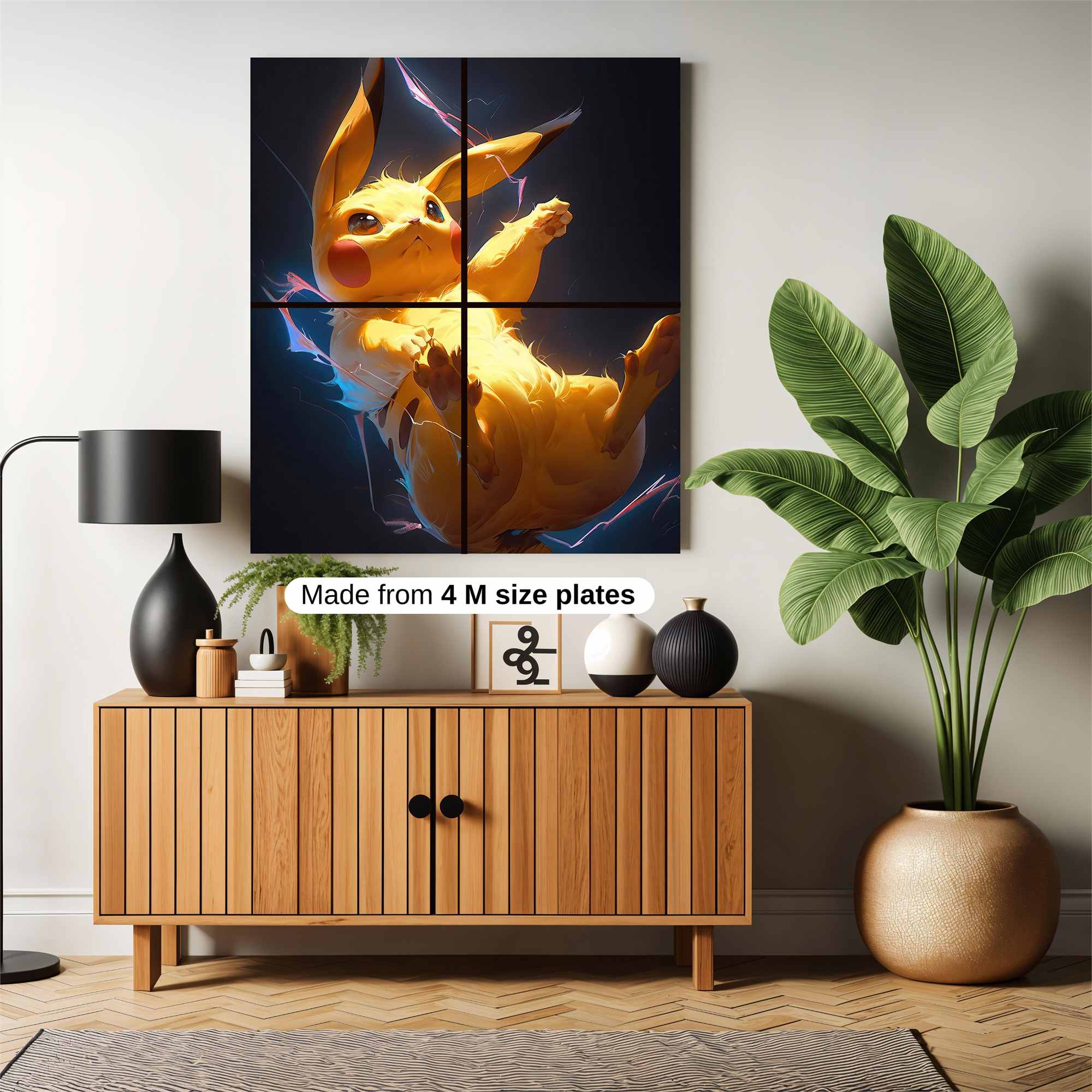 Pikachu Radiance Safe Wall Magnetic / M