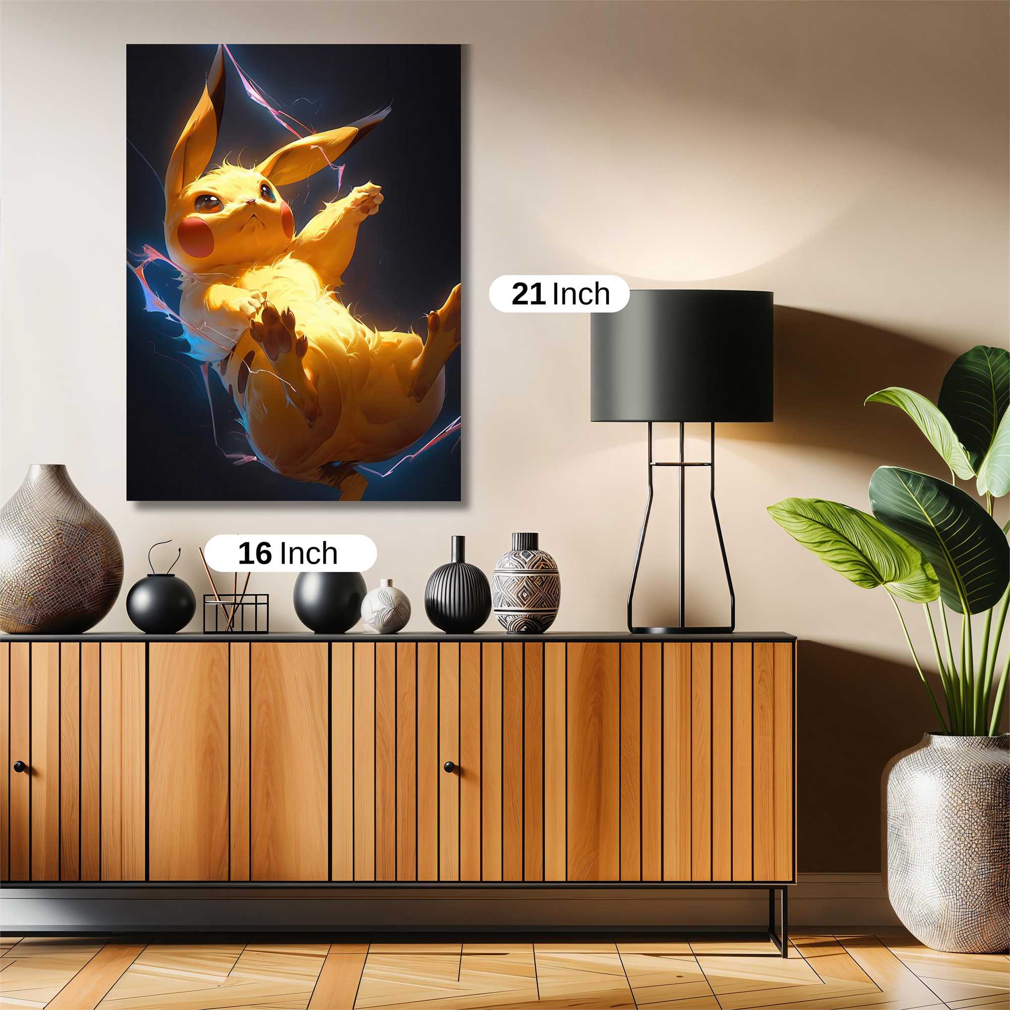 Pikachu Radiance Safe Wall Magnetic / M