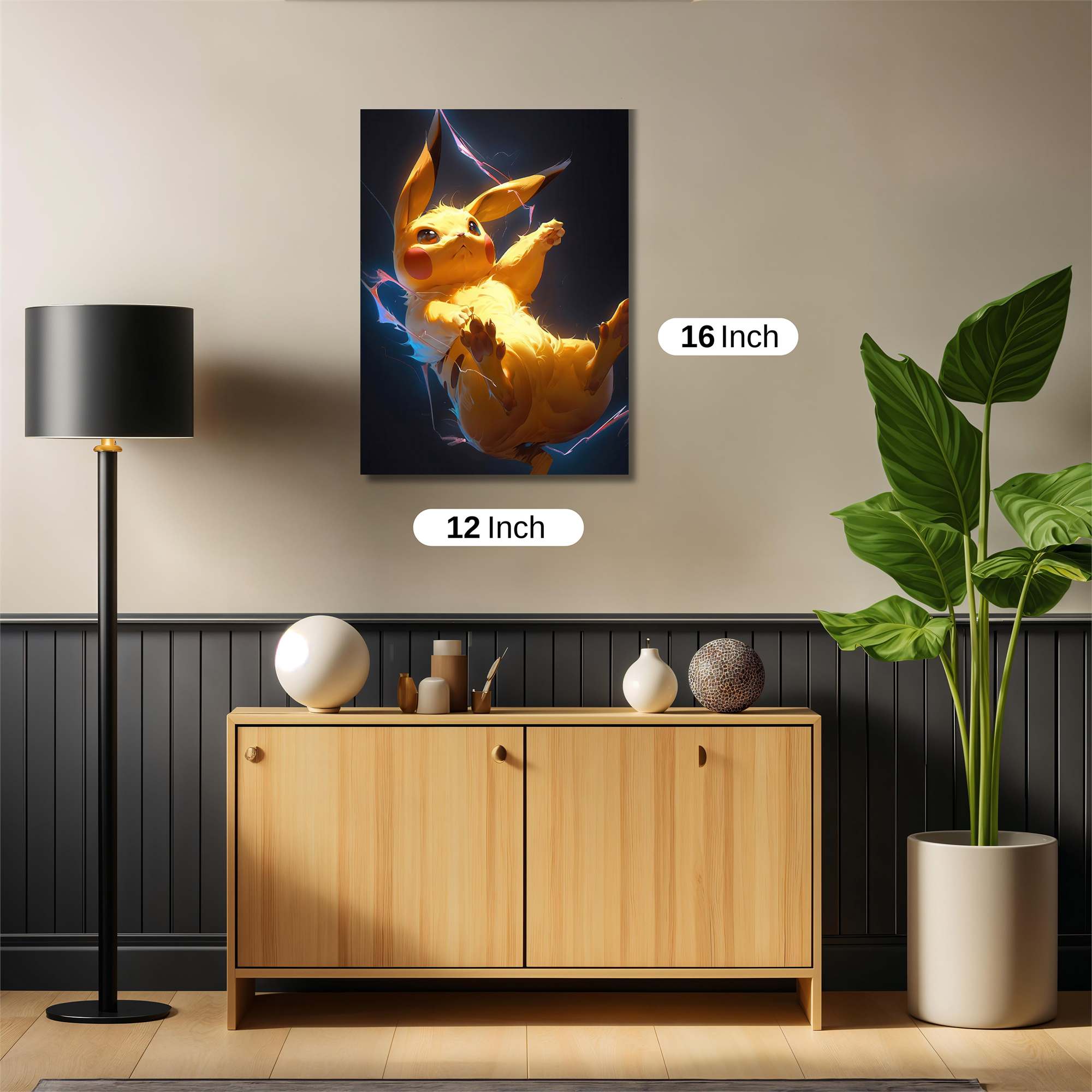 Pikachu Radiance Safe Wall Magnetic / M
