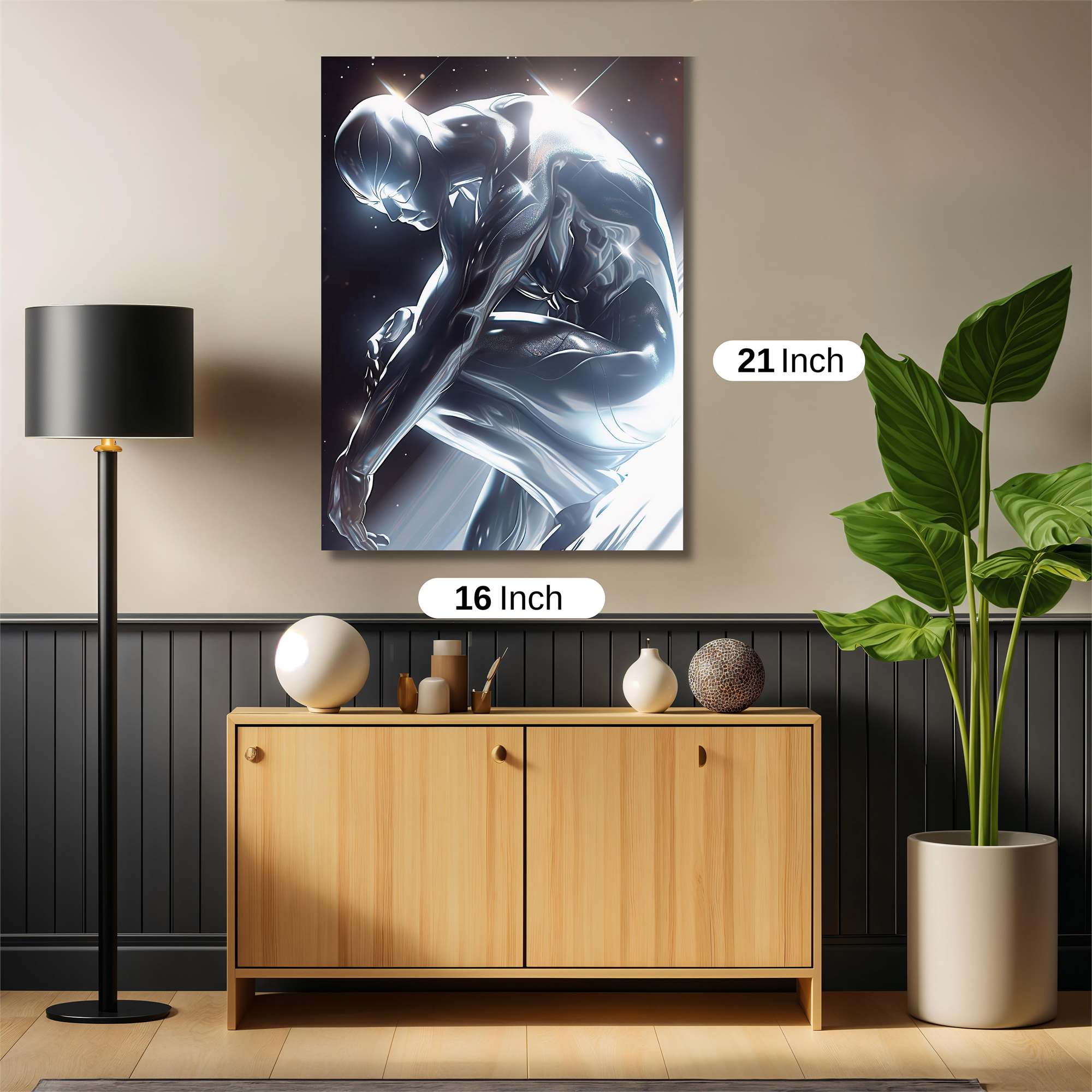 Surfer Radiance Safe Wall Magnetic / M