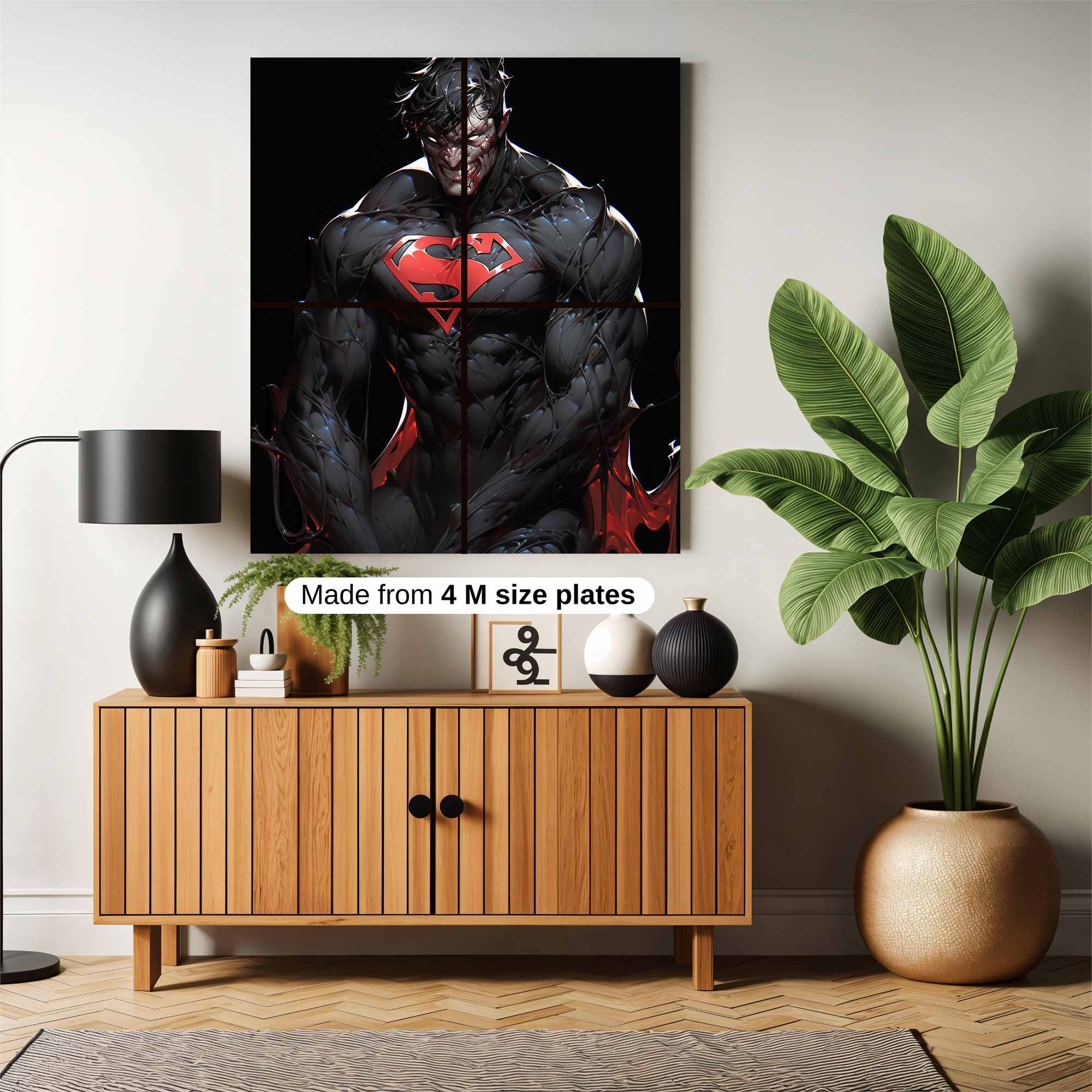 Superman Unleashed Safe Wall Magnetic / M