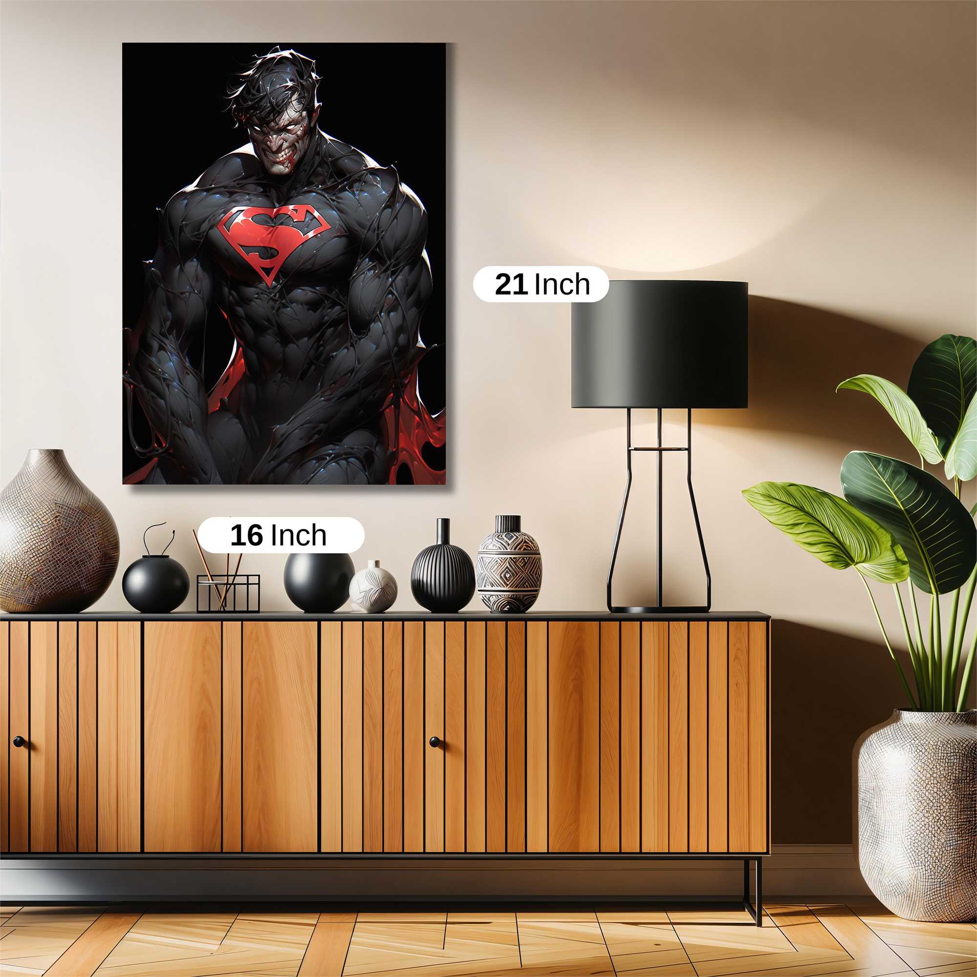 Superman Unleashed Safe Wall Magnetic / M