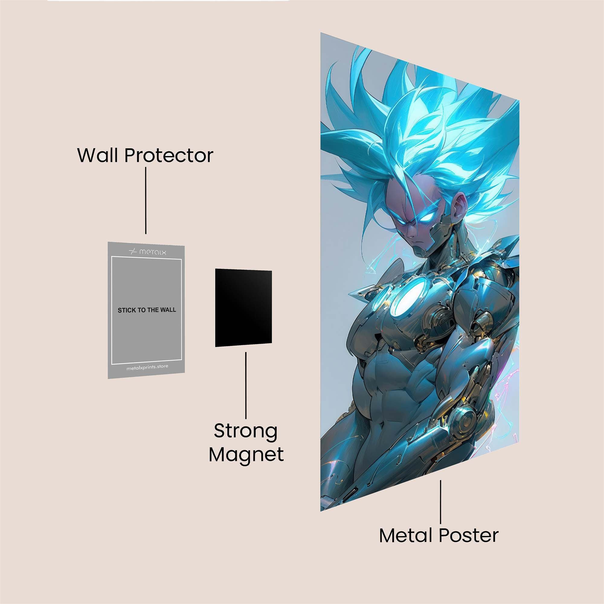 Supernova Sentinel Safe Wall Magnetic / M