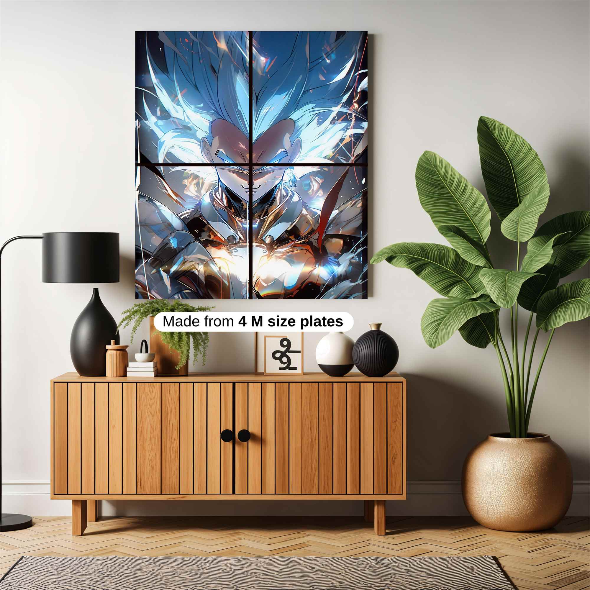 Saiyan Radiance Safe Wall Magnetic / M