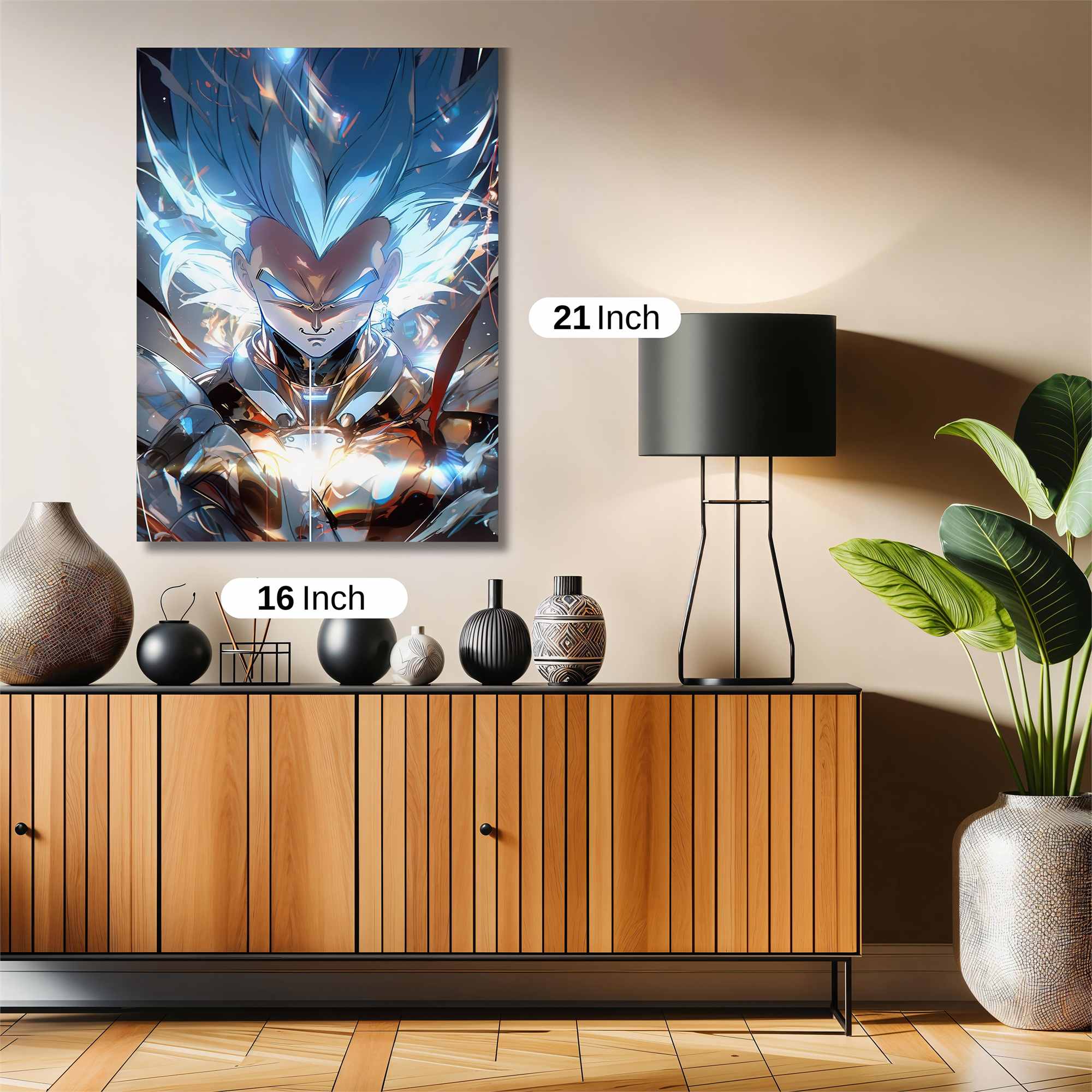 Saiyan Radiance Safe Wall Magnetic / M