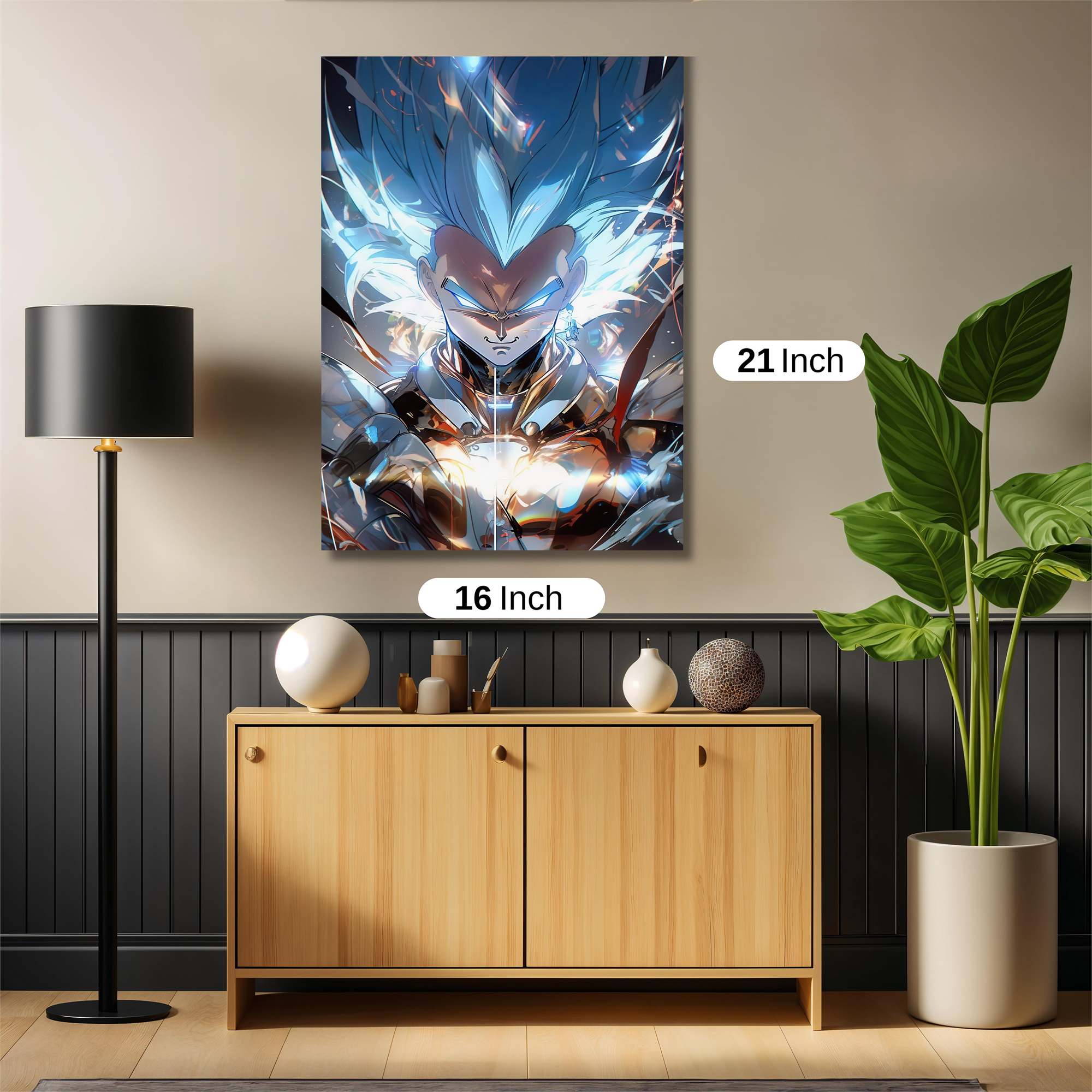 Saiyan Radiance Safe Wall Magnetic / M