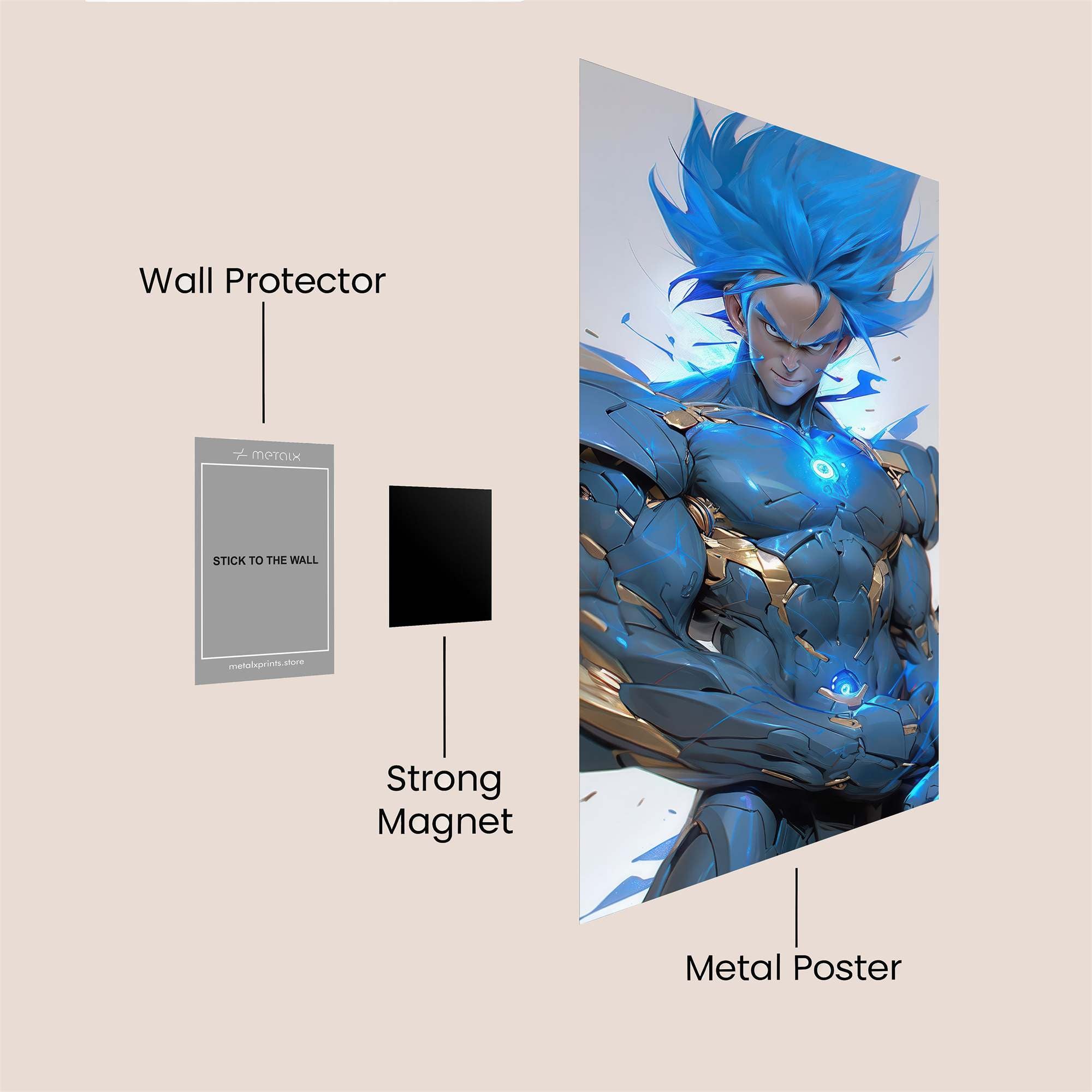 Electric Valor Safe Wall Magnetic / M