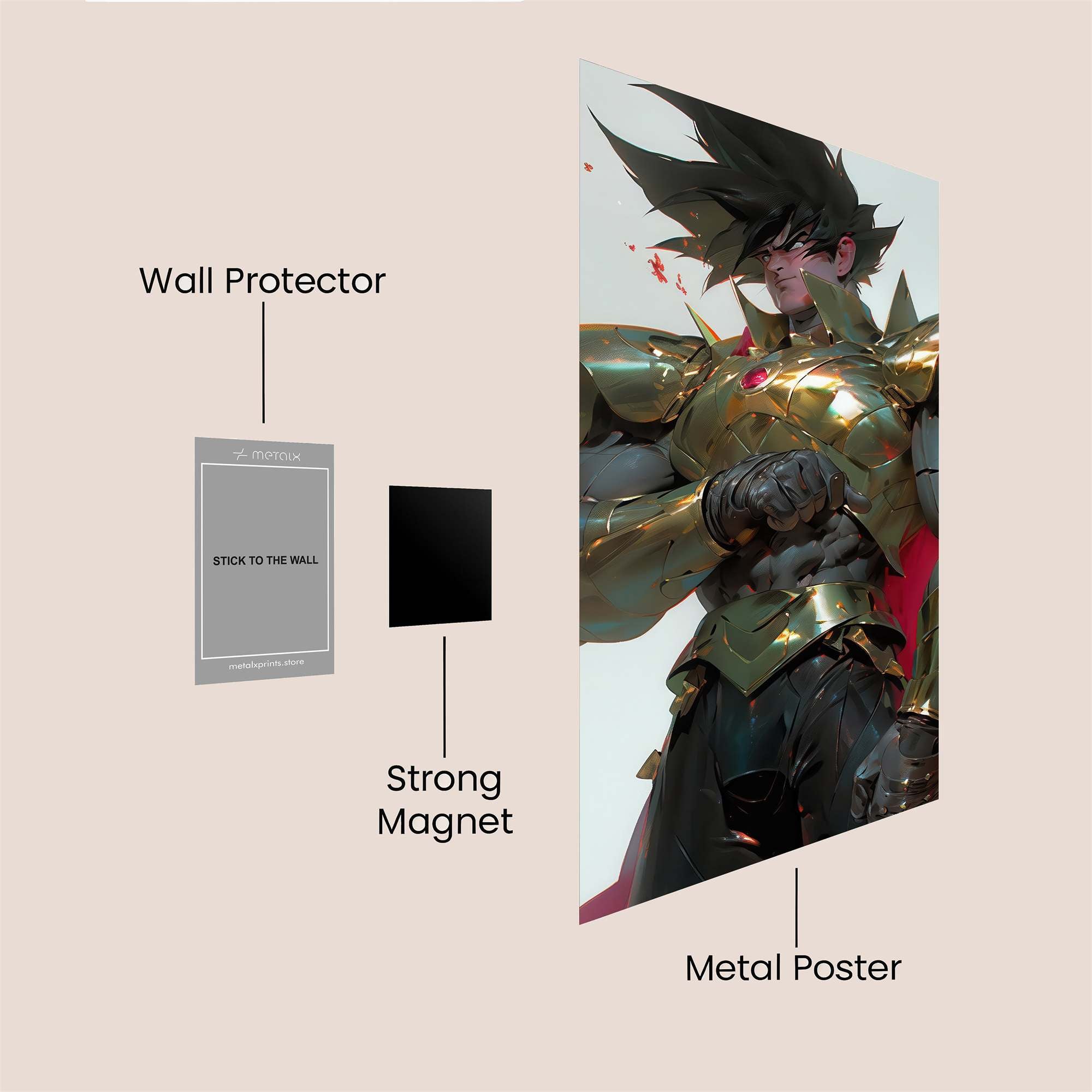 Heroic Eclat Safe Wall Magnetic / M