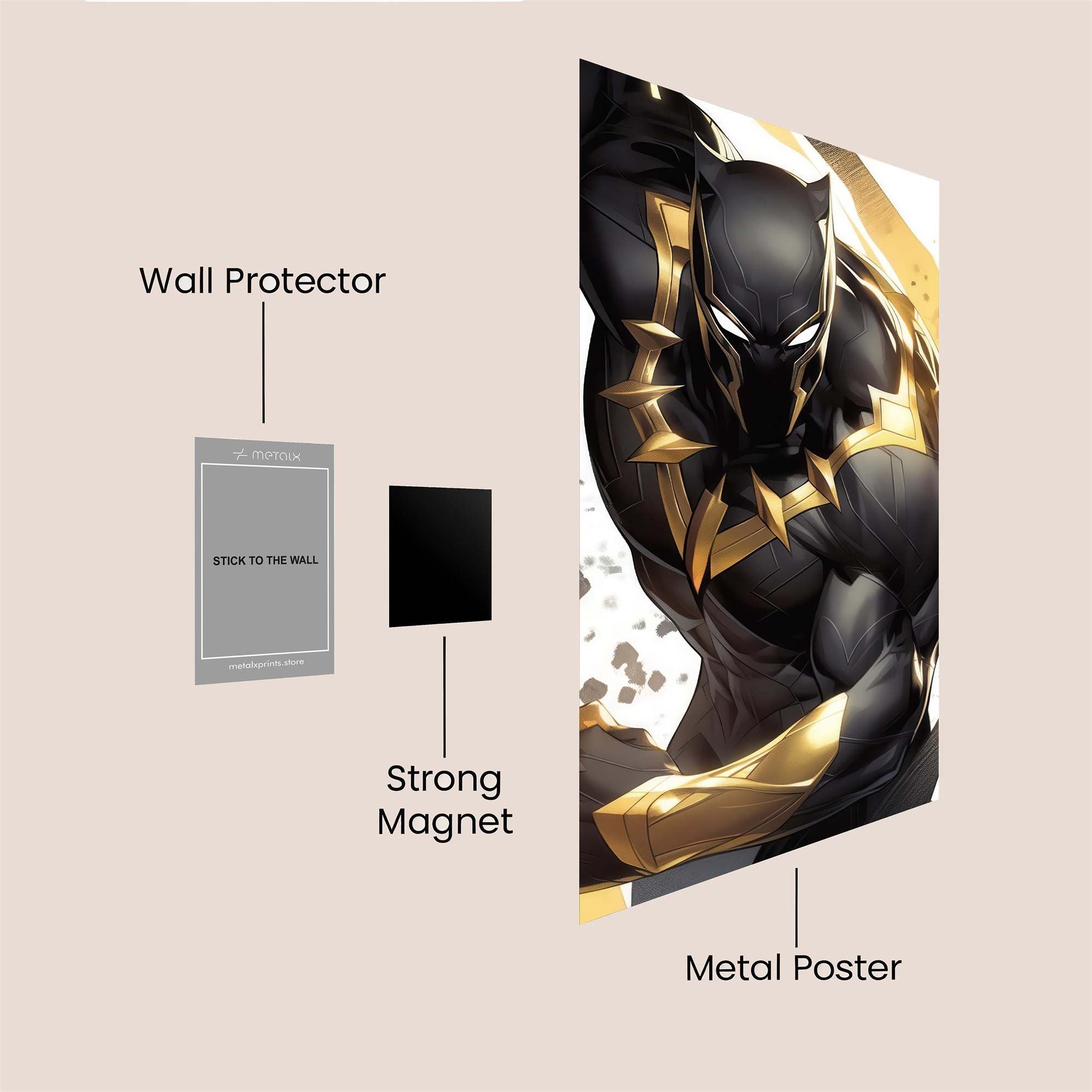 Panther Ascendancy Safe Wall Magnetic / M