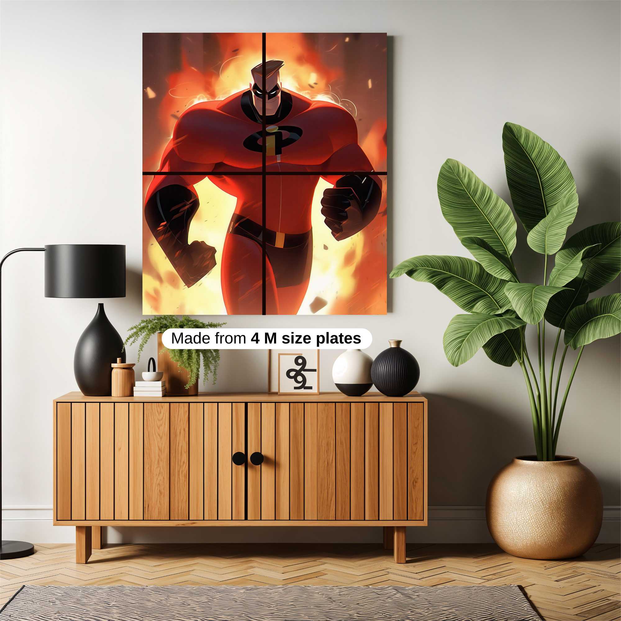 Incredible Blaze Safe Wall Magnetic / M