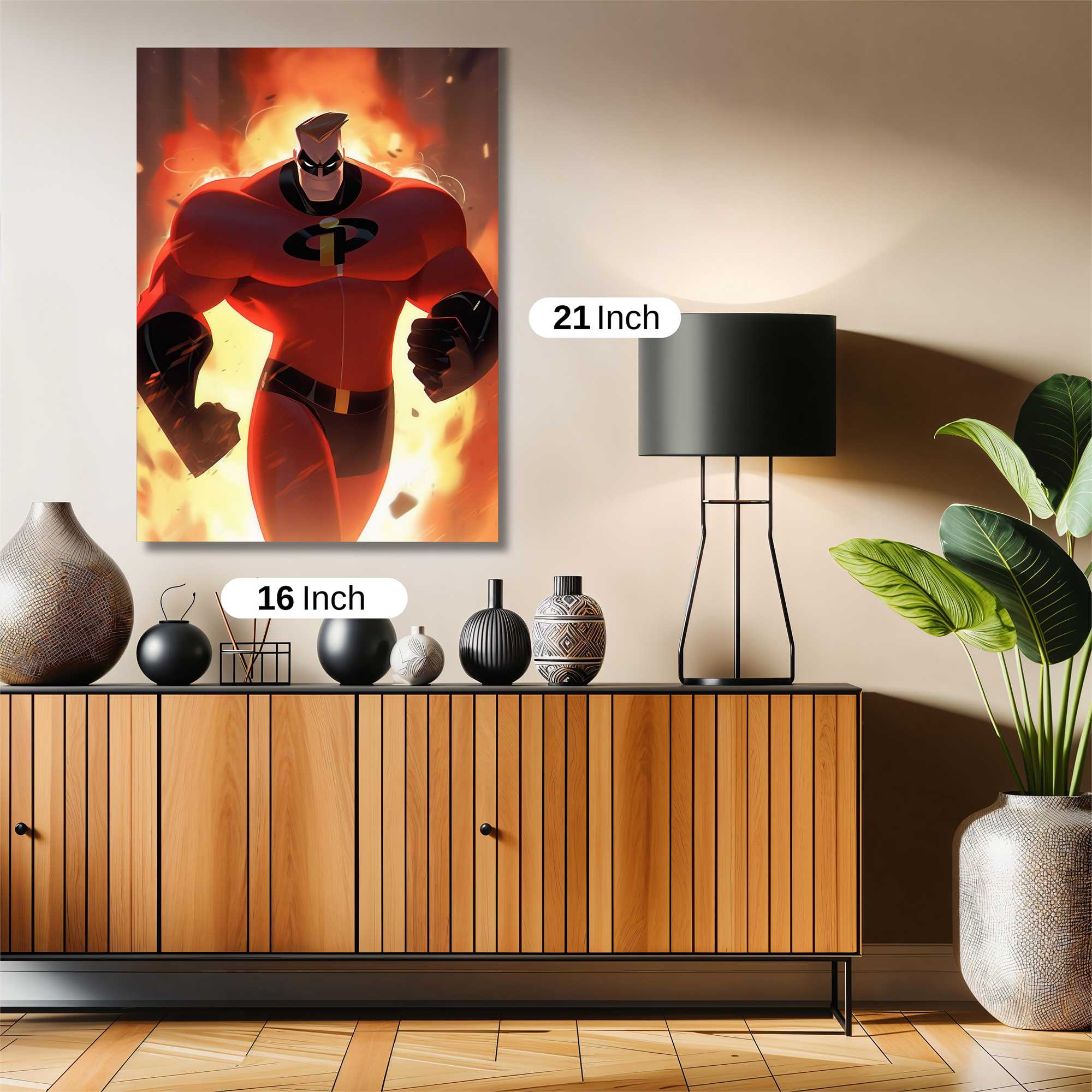 Incredible Blaze Safe Wall Magnetic / M