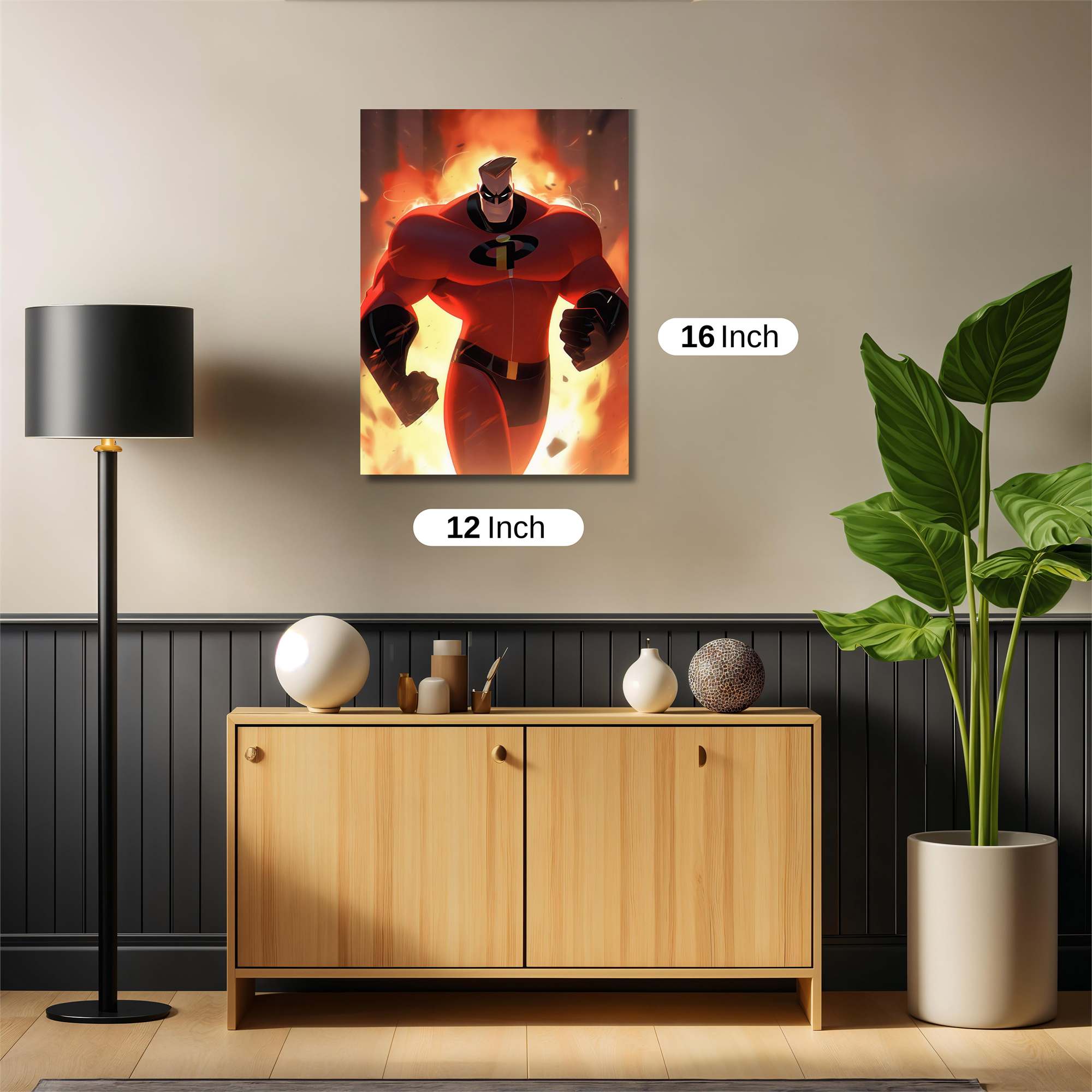 Incredible Blaze Safe Wall Magnetic / M