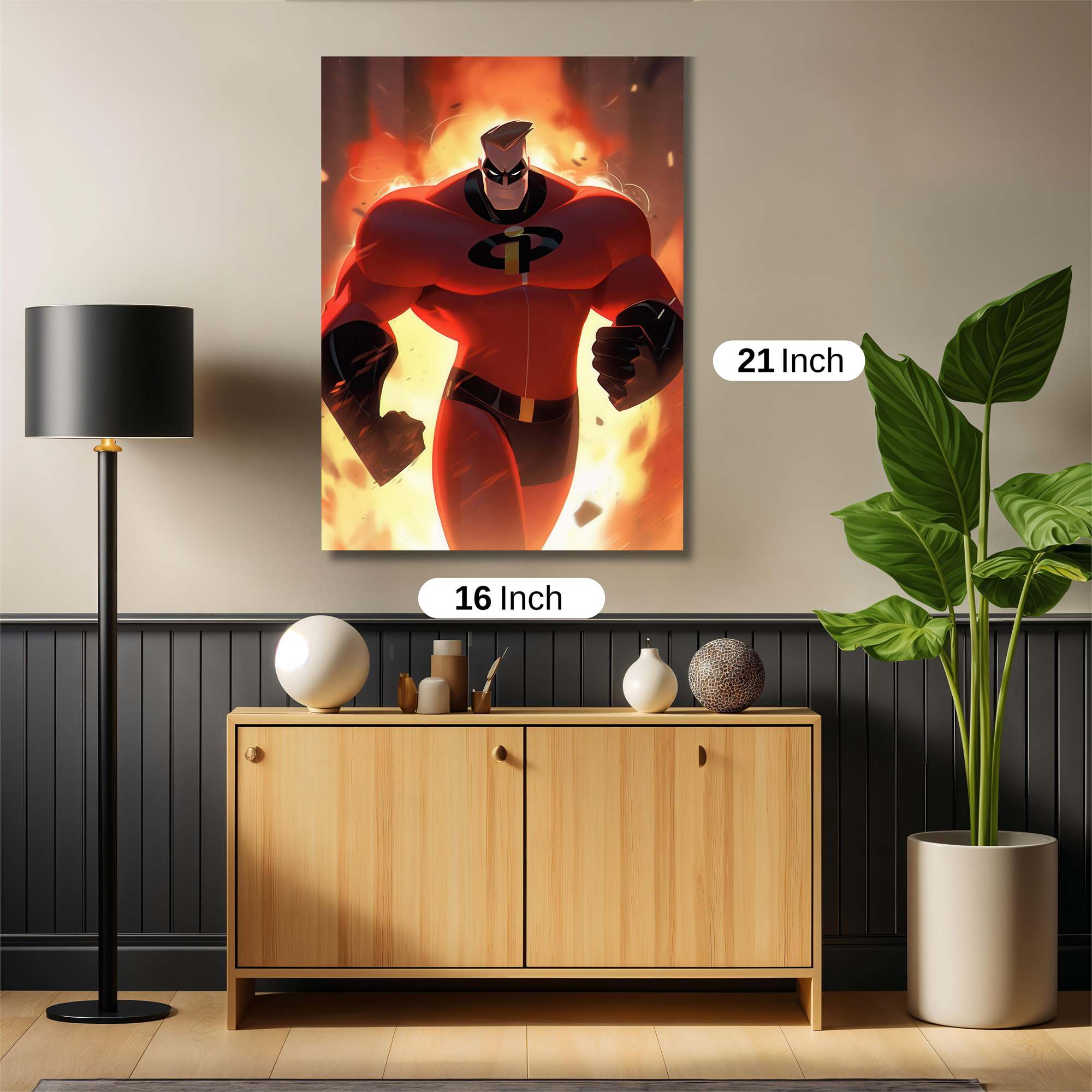 Incredible Blaze Safe Wall Magnetic / M