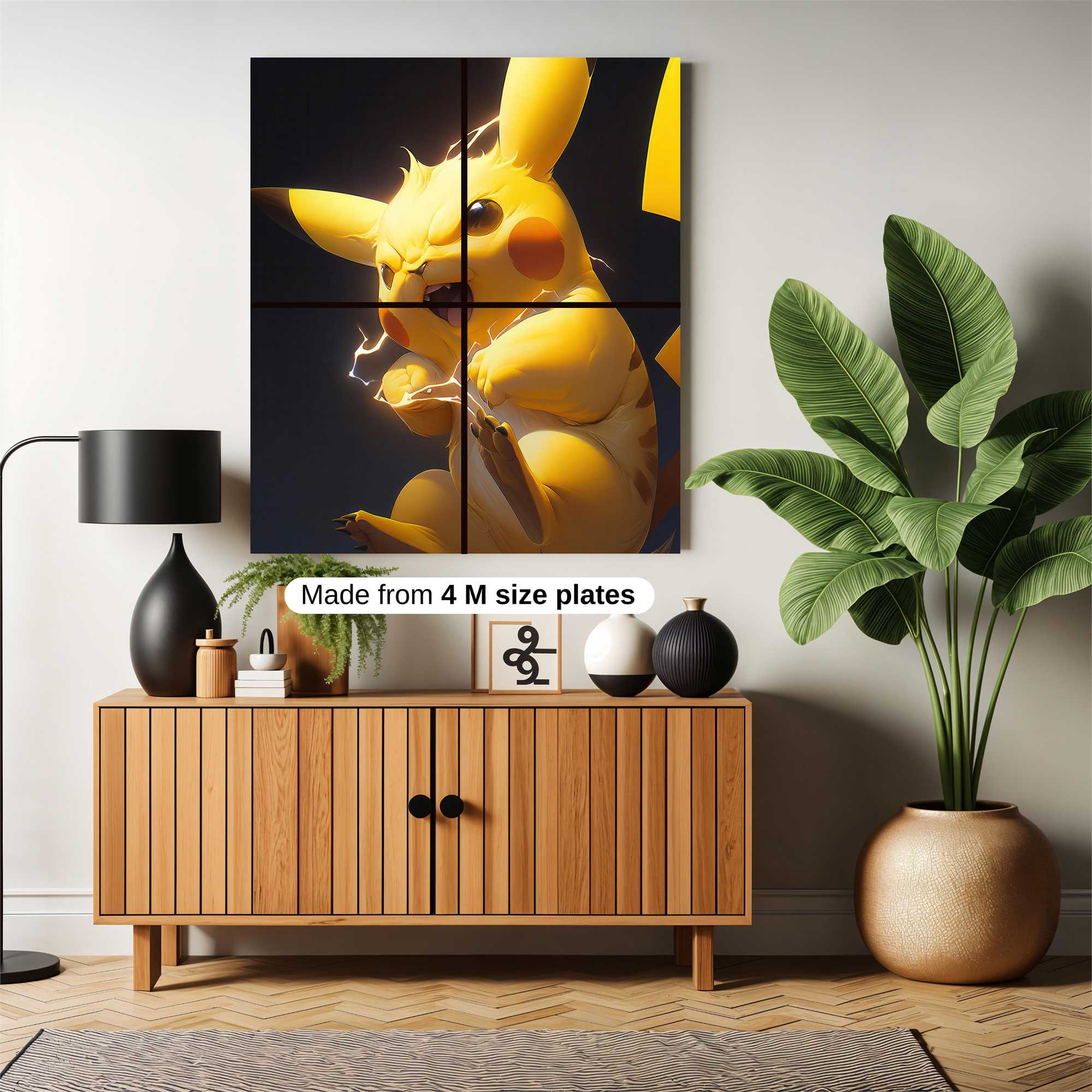 Pikachu Surge Safe Wall Magnetic / M