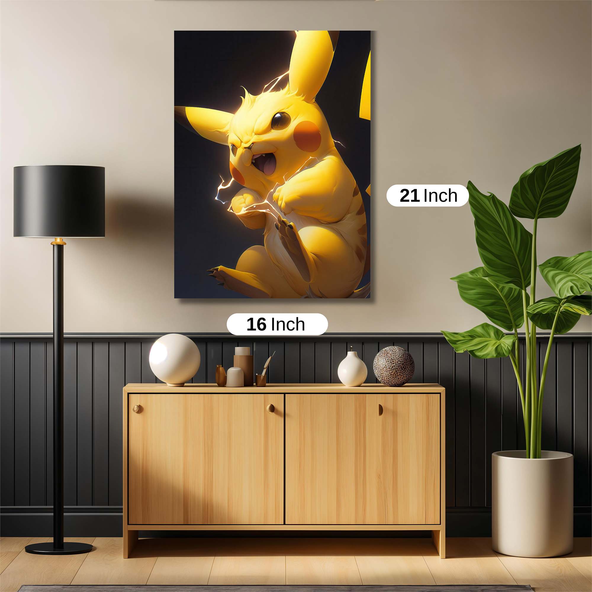 Pikachu Surge Safe Wall Magnetic / M