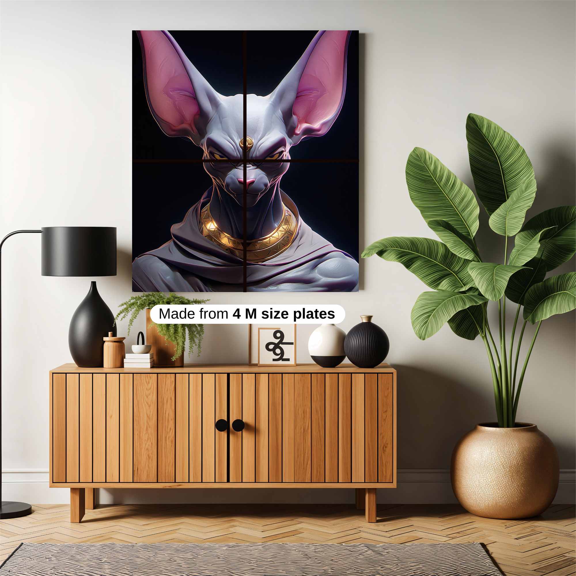 Feline Majesty Safe Wall Magnetic / M