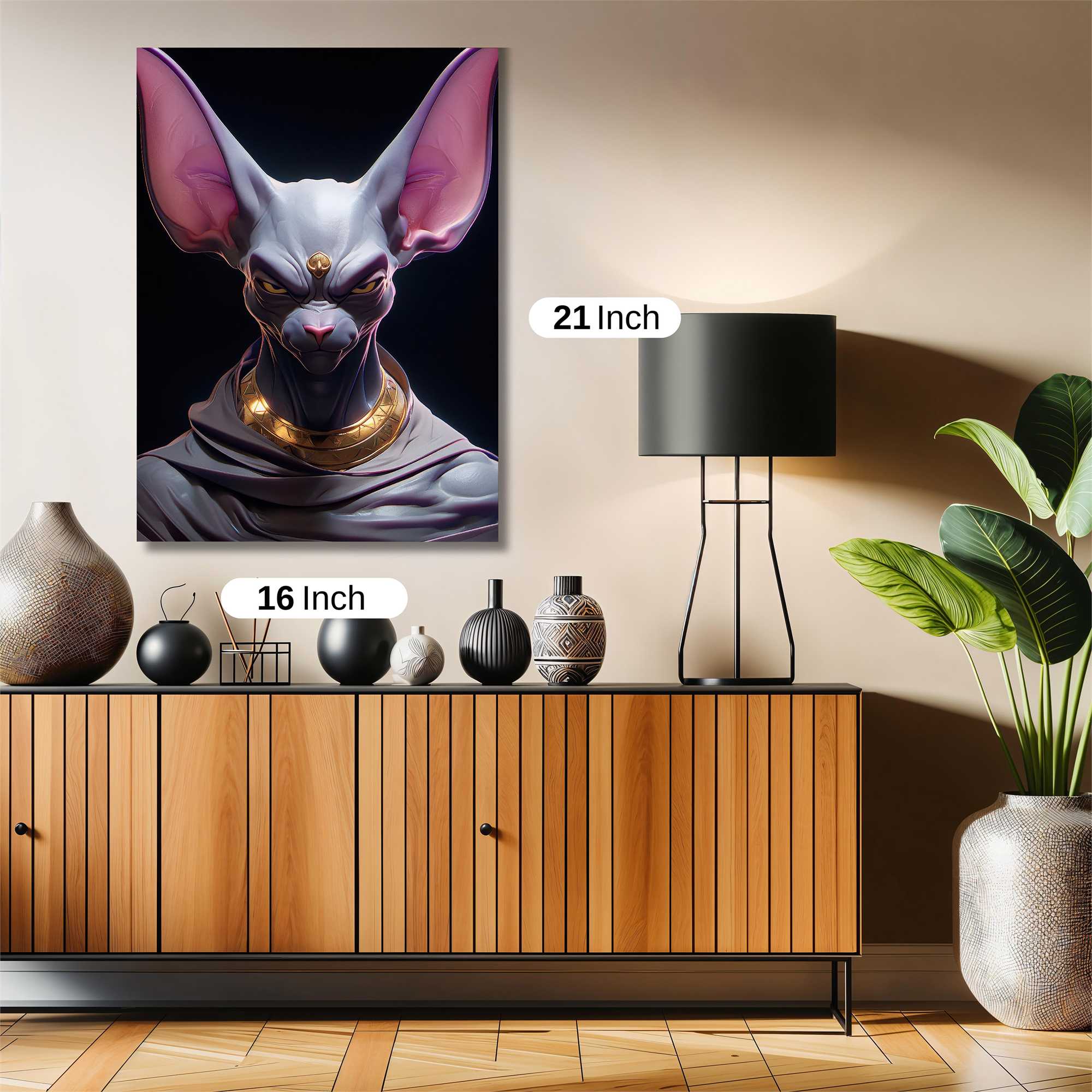 Feline Majesty Safe Wall Magnetic / M