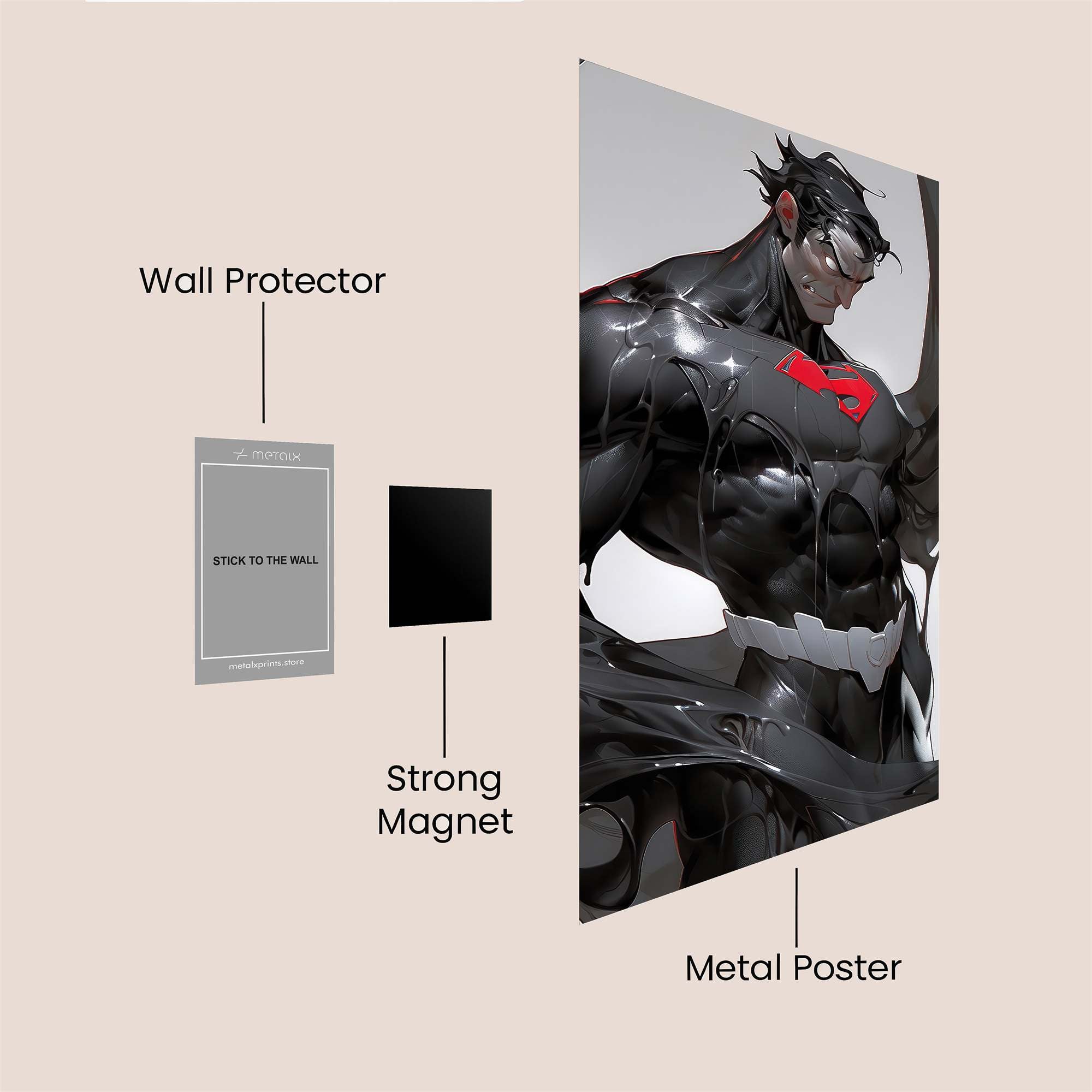 Symbiote Strength Safe Wall Magnetic / M