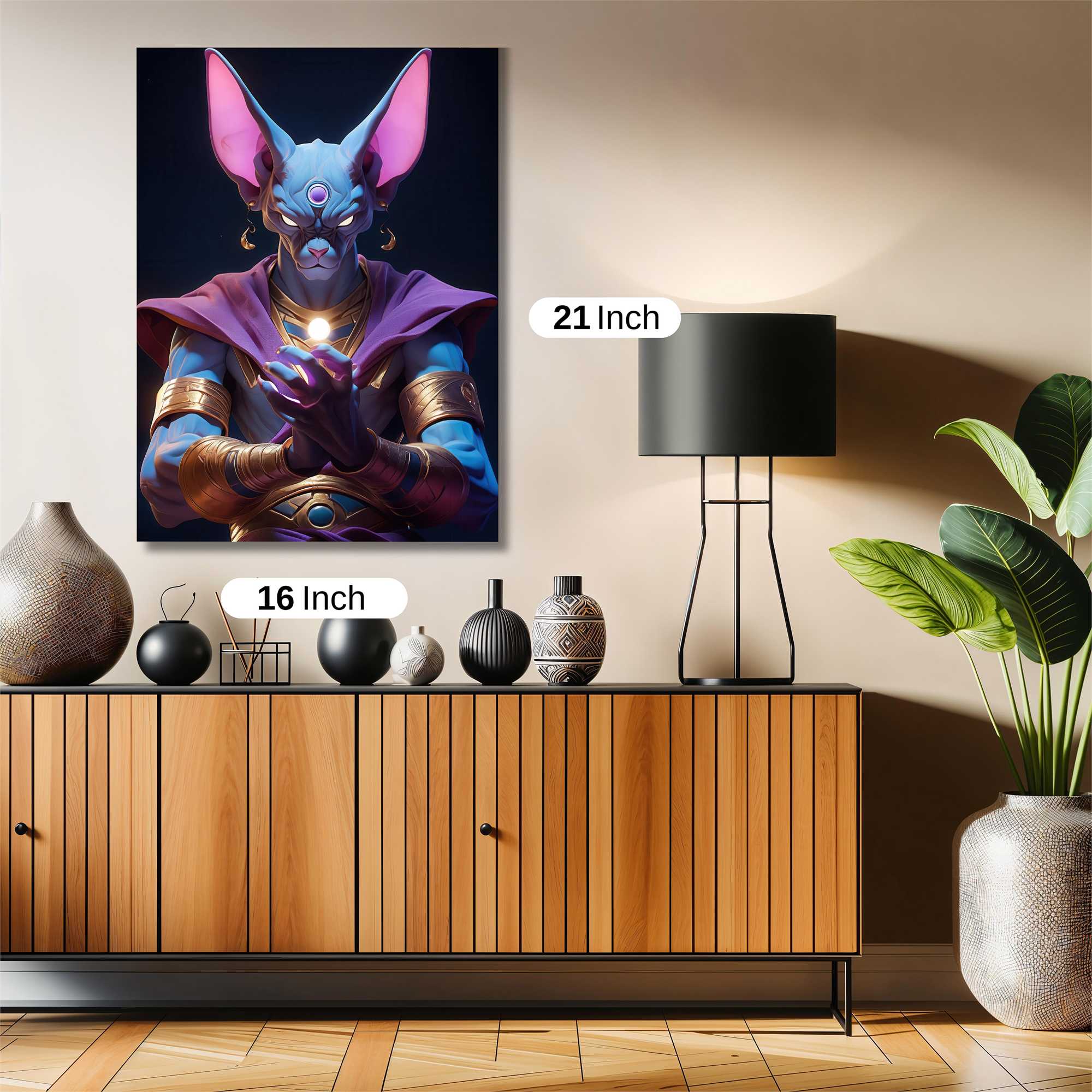 Feline Omnipotence Safe Wall Magnetic / M