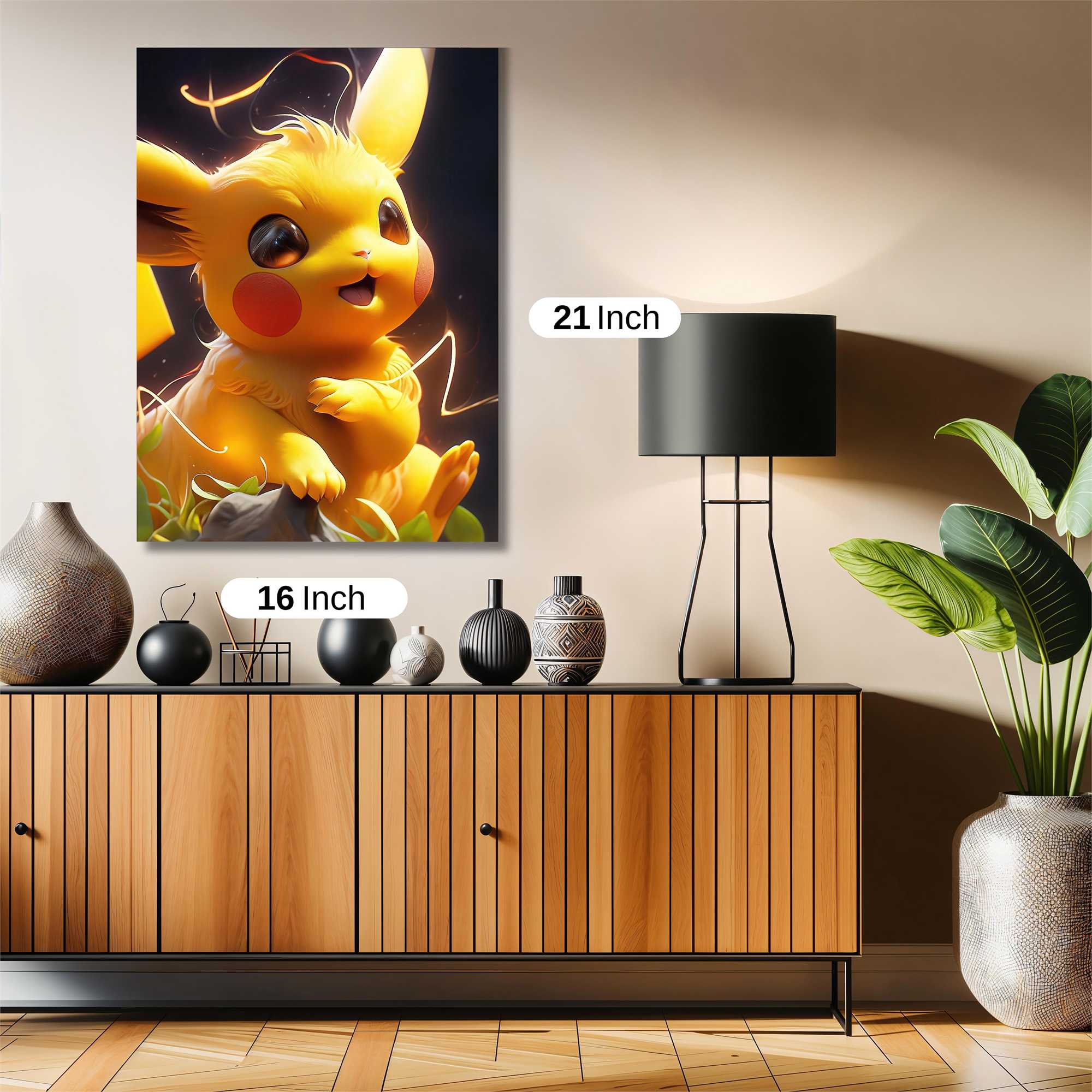 Pikachu Radiance Safe Wall Magnetic / M