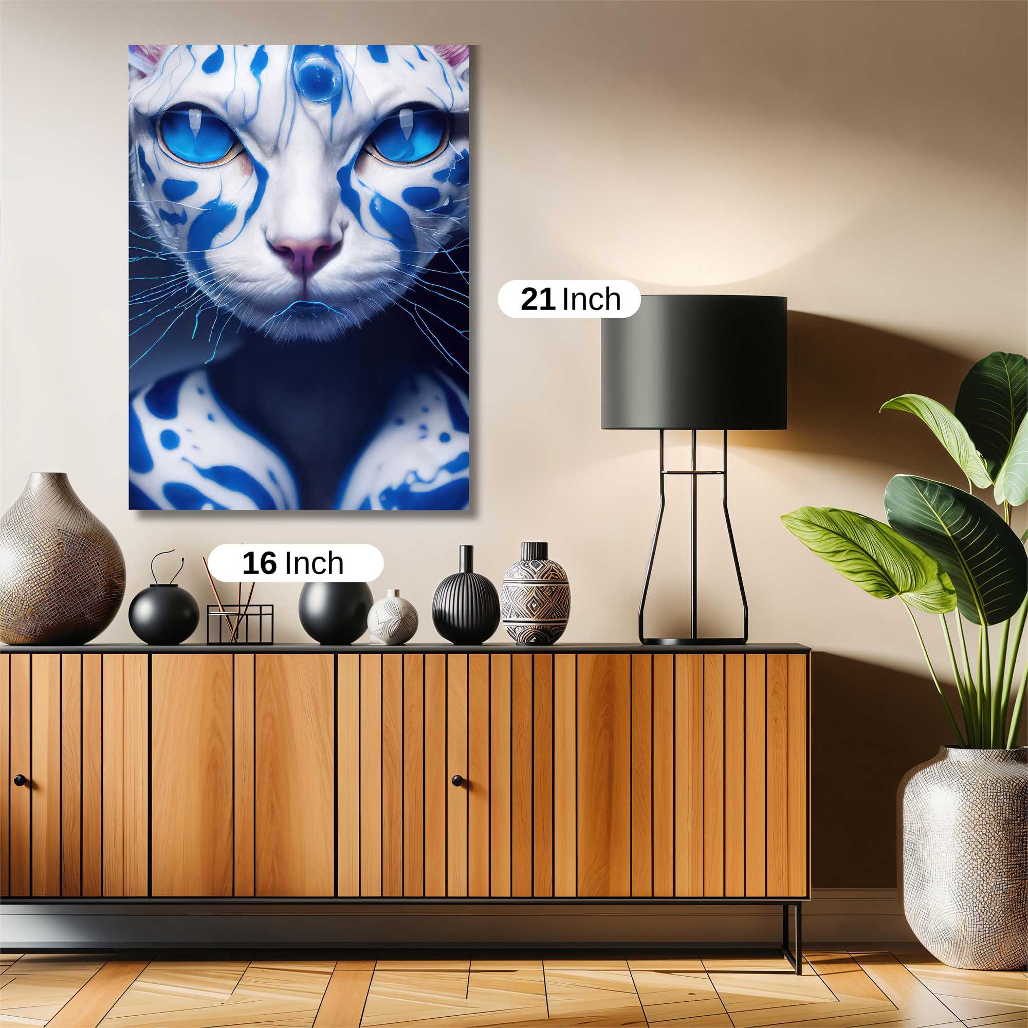 Feline Mystique Safe Wall Magnetic / M