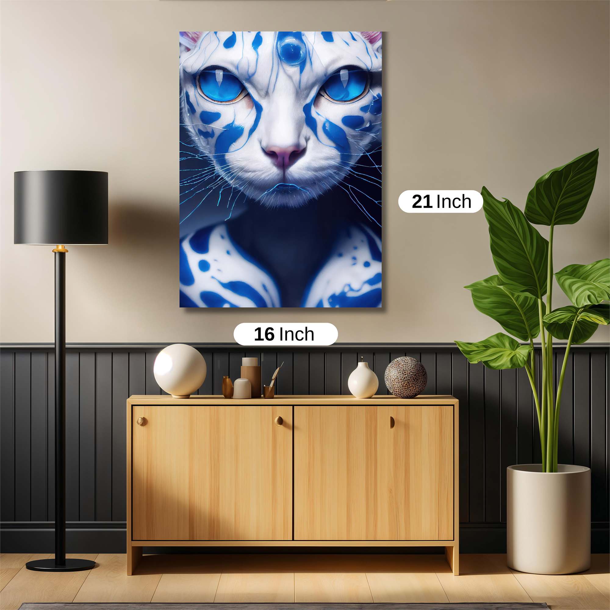 Feline Mystique Safe Wall Magnetic / M