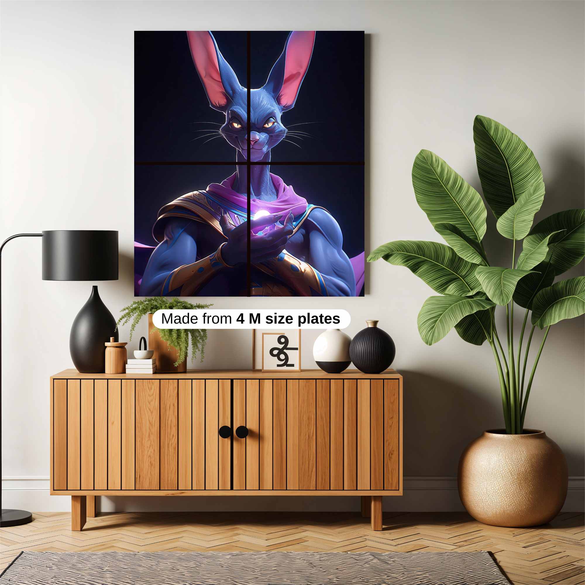 Feline Majesty Safe Wall Magnetic / M