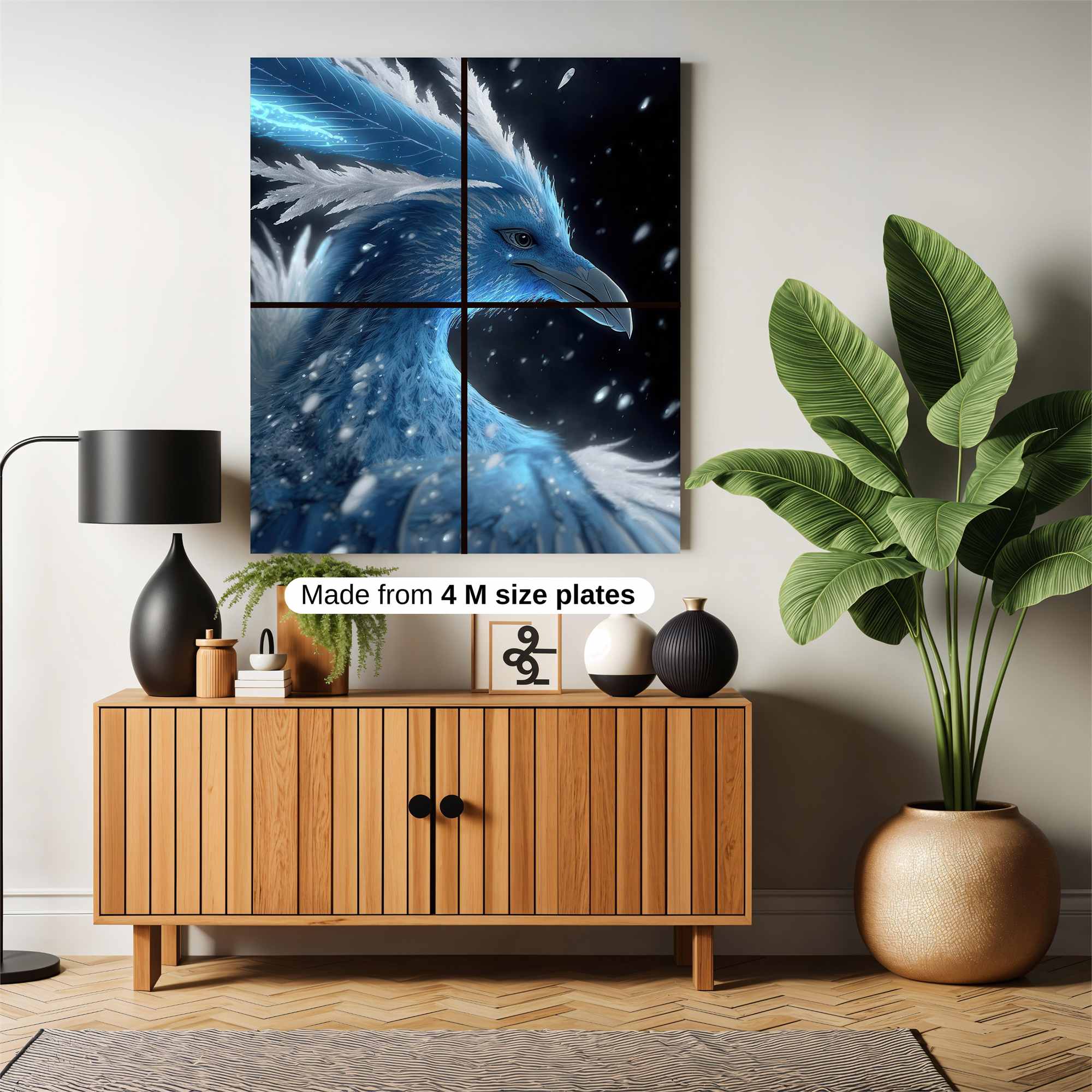 Frosted Majesty Safe Wall Magnetic / M