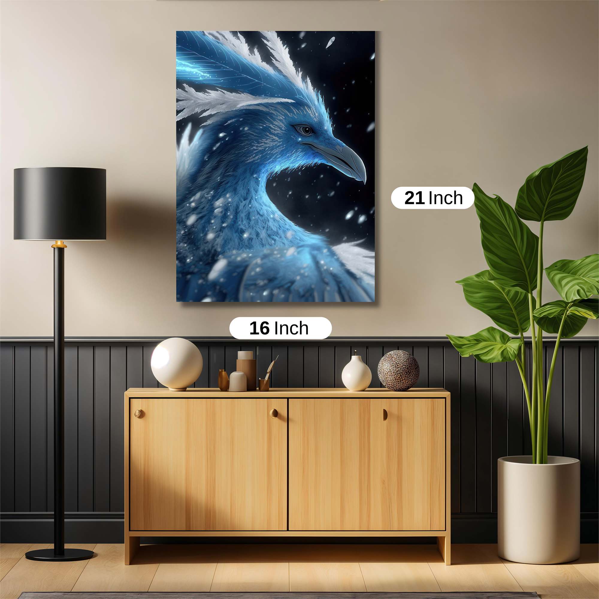 Frosted Majesty Safe Wall Magnetic / M