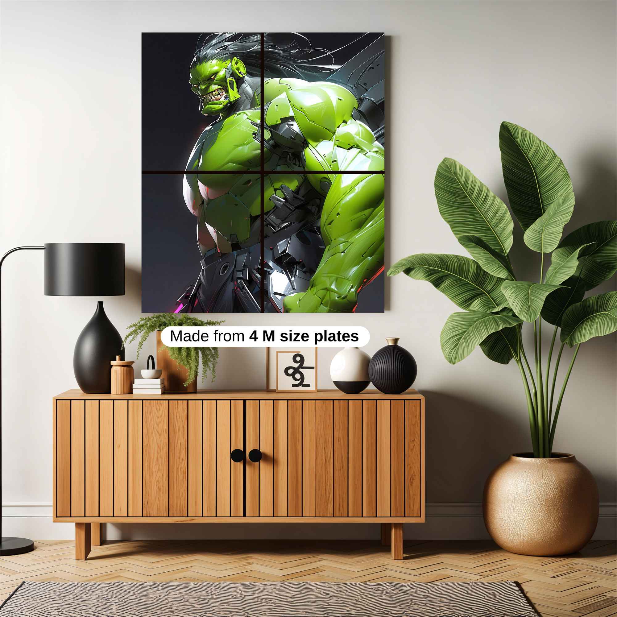 Hulk Reimagined Safe Wall Magnetic / M