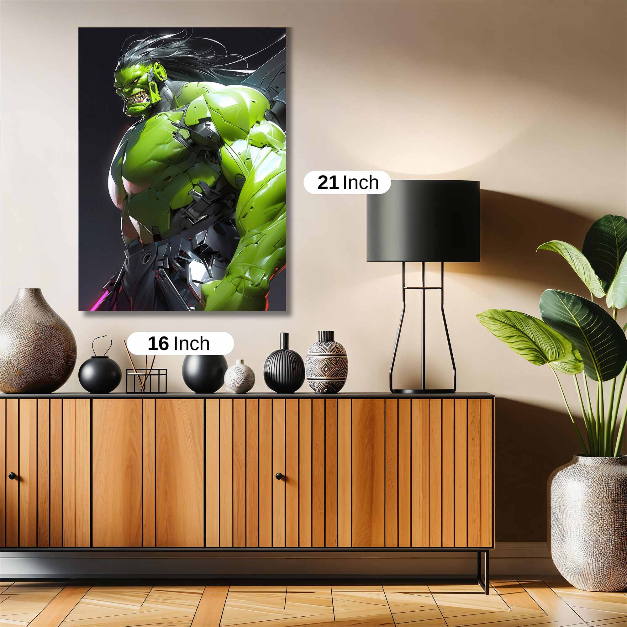 Hulk Reimagined Safe Wall Magnetic / M