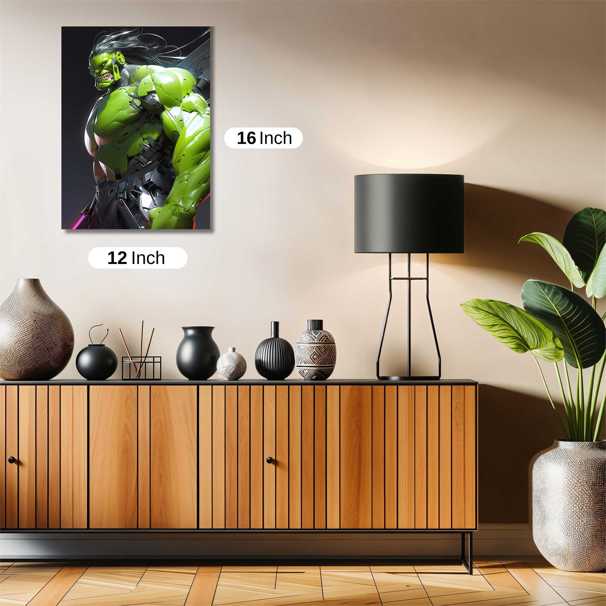 Hulk Reimagined Safe Wall Magnetic / M