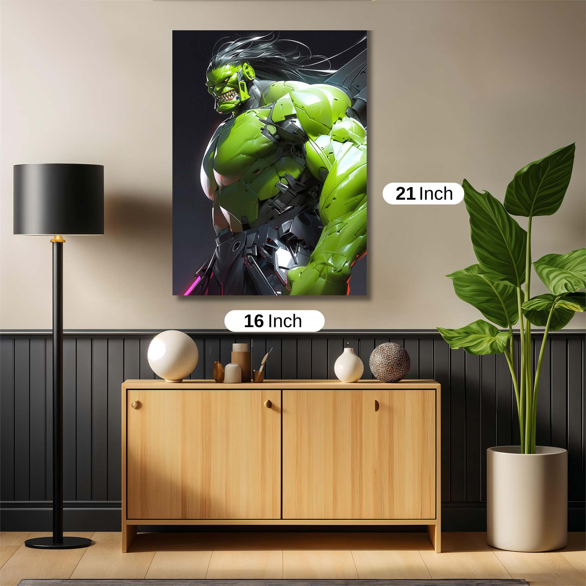 Hulk Reimagined Safe Wall Magnetic / M
